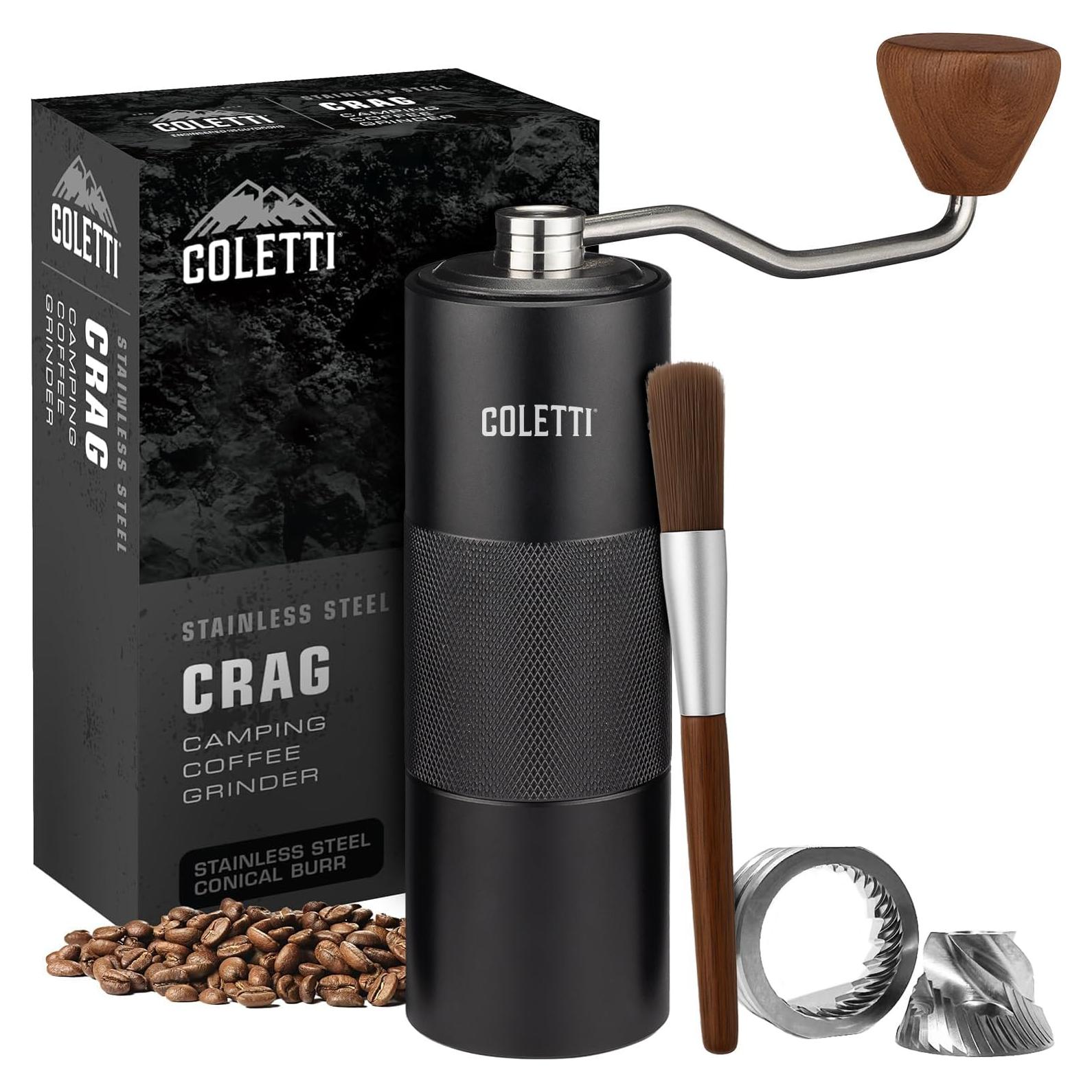 Molinillo de Café Manual COLETTI Crag - Viaje y Camping