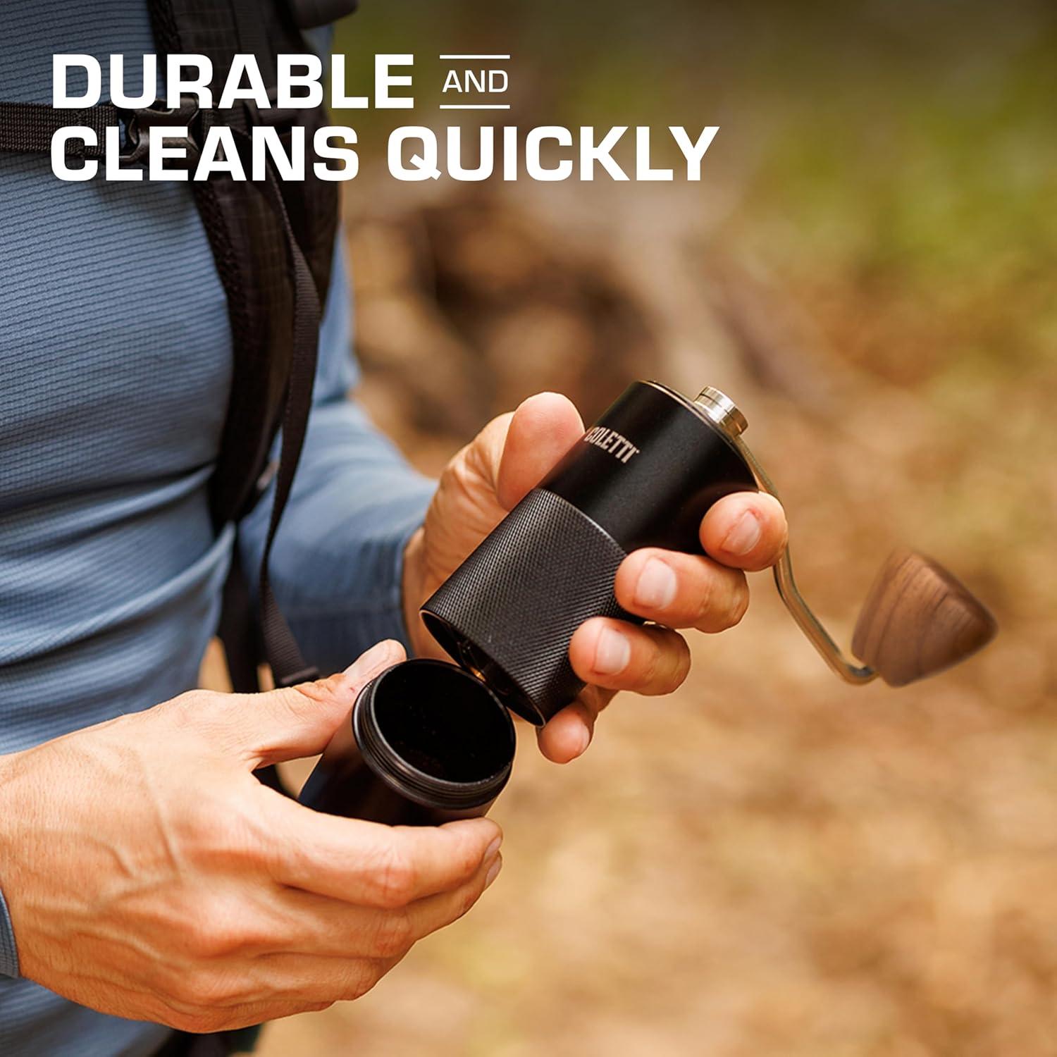 Molinillo de Café Manual COLETTI Crag - Viaje y Camping