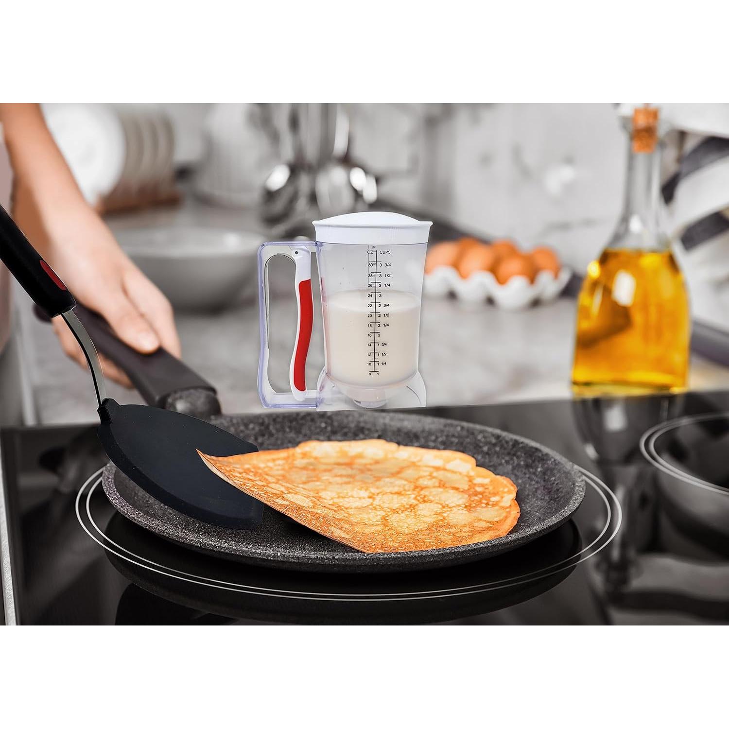 Espátula de Silicona Ancha Dalup para Panqueques 13.2 cm