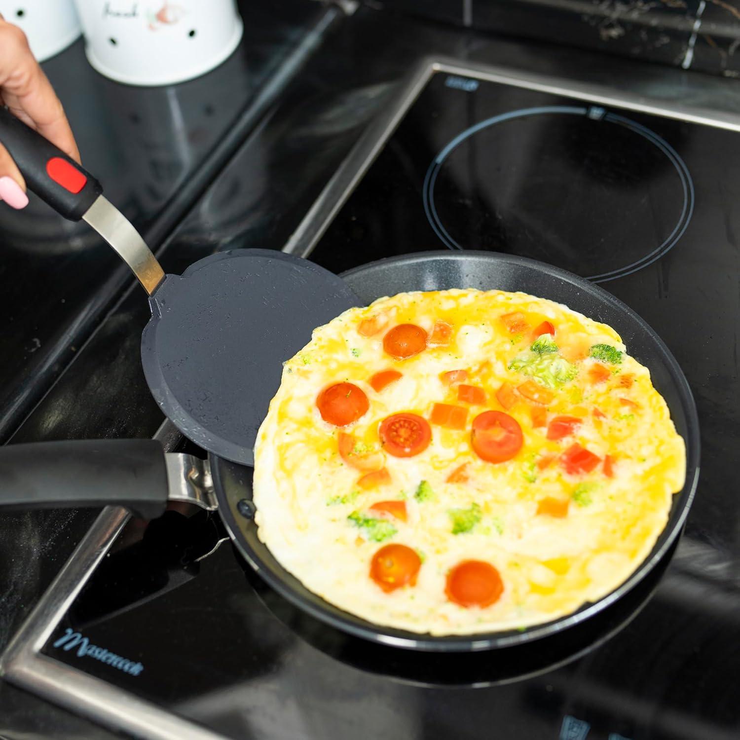 Espátula de Silicona Ancha Dalup para Panqueques 13.2 cm