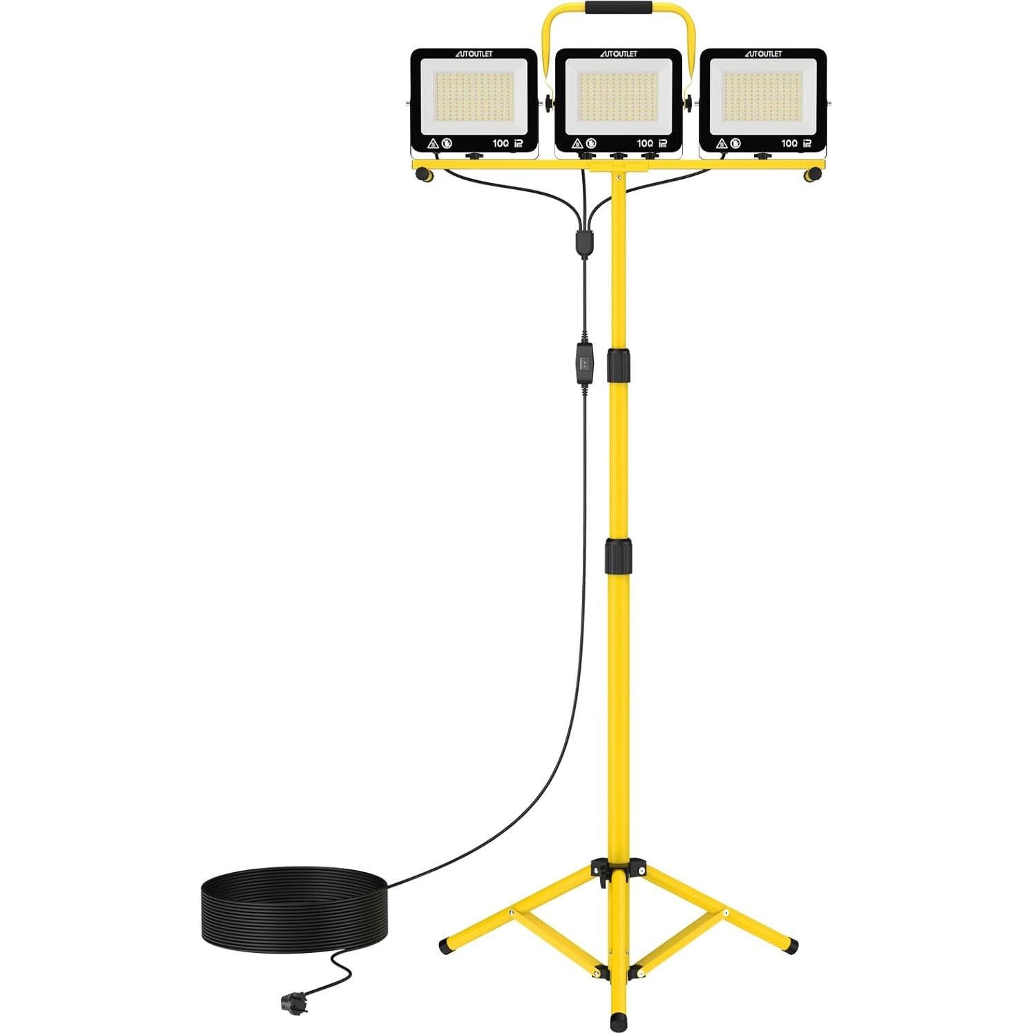 Luz de Trabajo LED 300W AUTOUTLET 27000LM Ajustable IP66