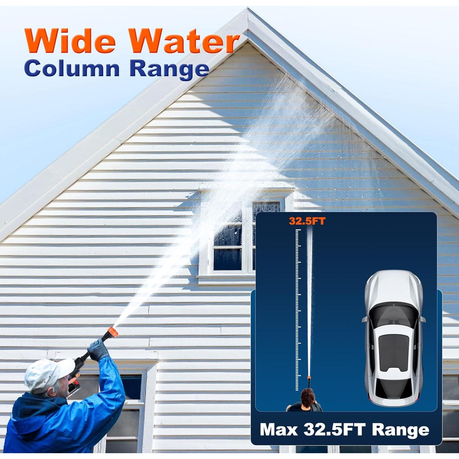 Lavadora a Presión Eléctrica Denqir RB-005 652 PSI 4.5 LPM