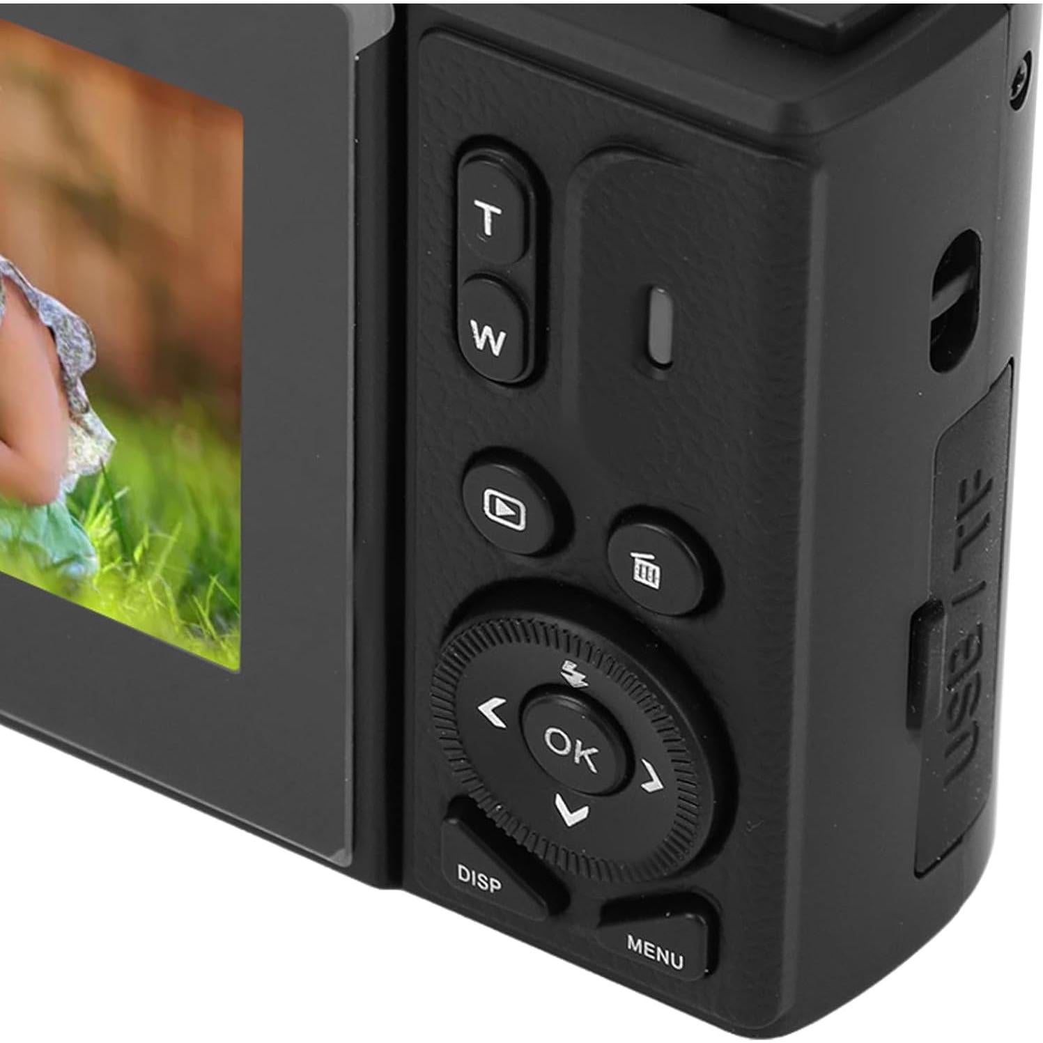 Cámara Digital 64MP CCYLEZ 4K Zoom 18X Pantalla 3"