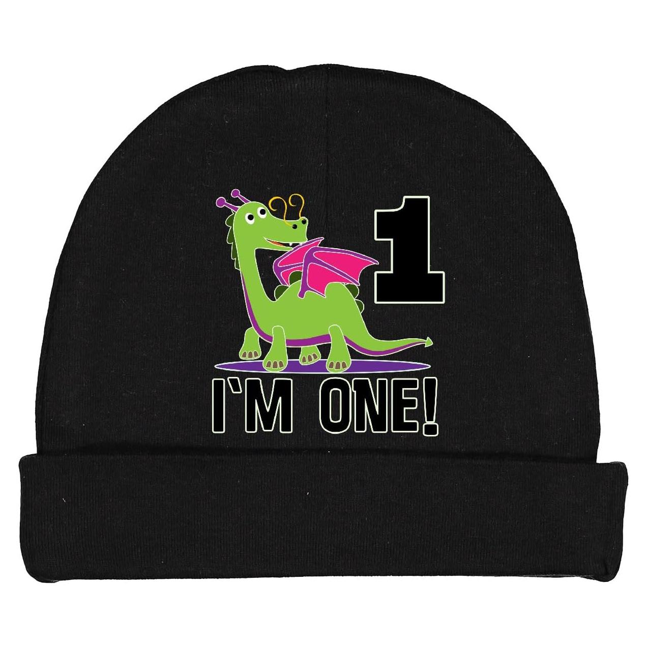 Atuendo de Primer Cumpleaños Niña Inktastic Dragón Rosa