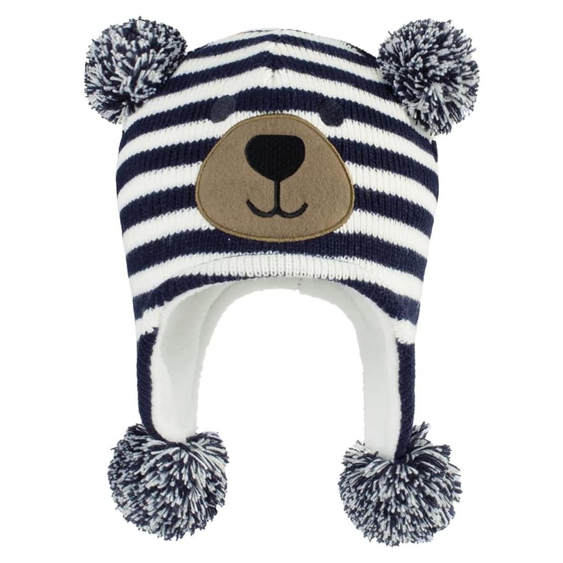 Gorro de invierno para bebé Century Star forrado polar 0-12 meses