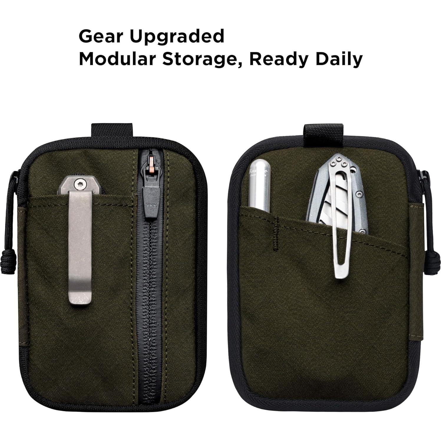 ALPAKA HUB Pouch Pro Verde Militar - Organizador EDC Compacto
