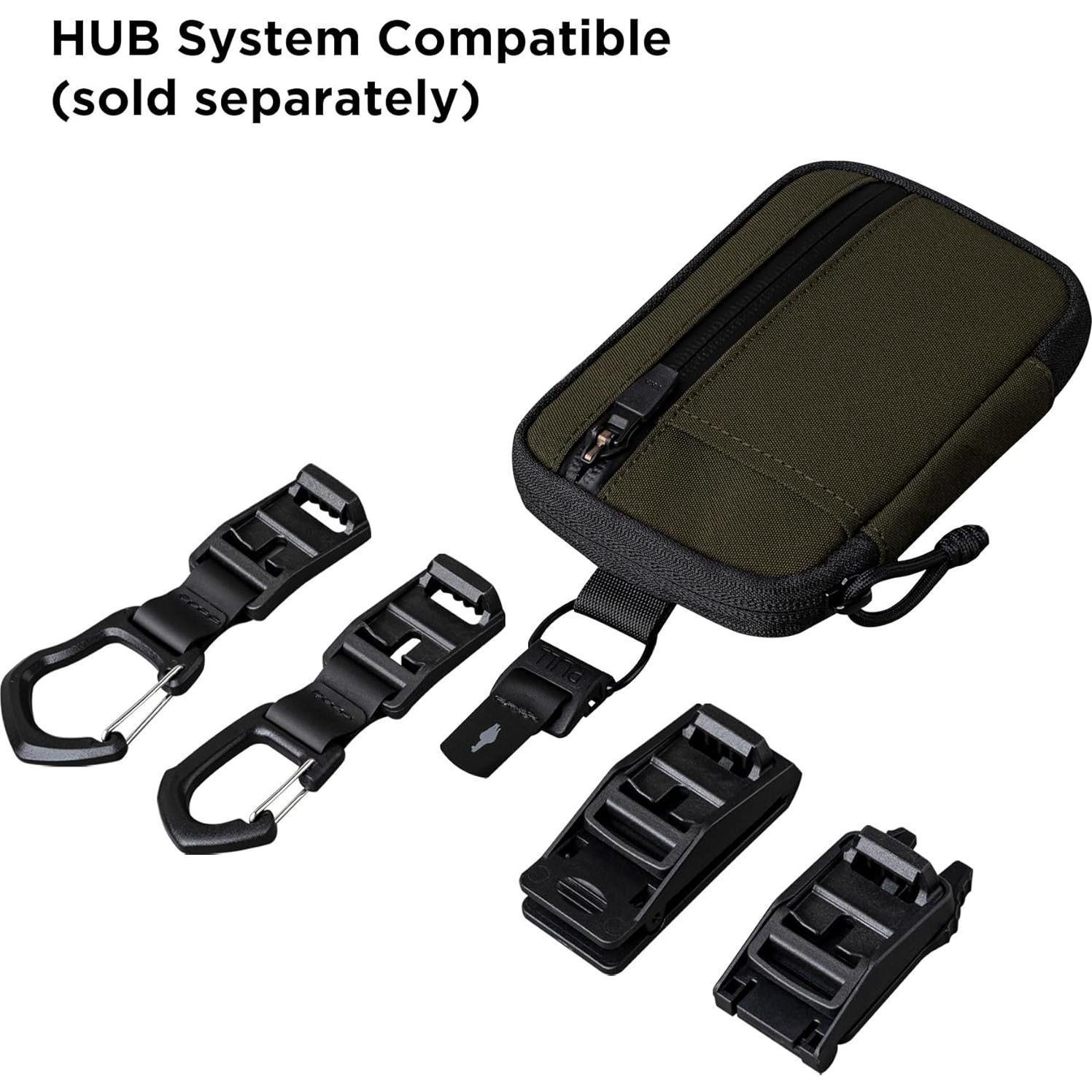 ALPAKA HUB Pouch Pro Verde Militar - Organizador EDC Compacto