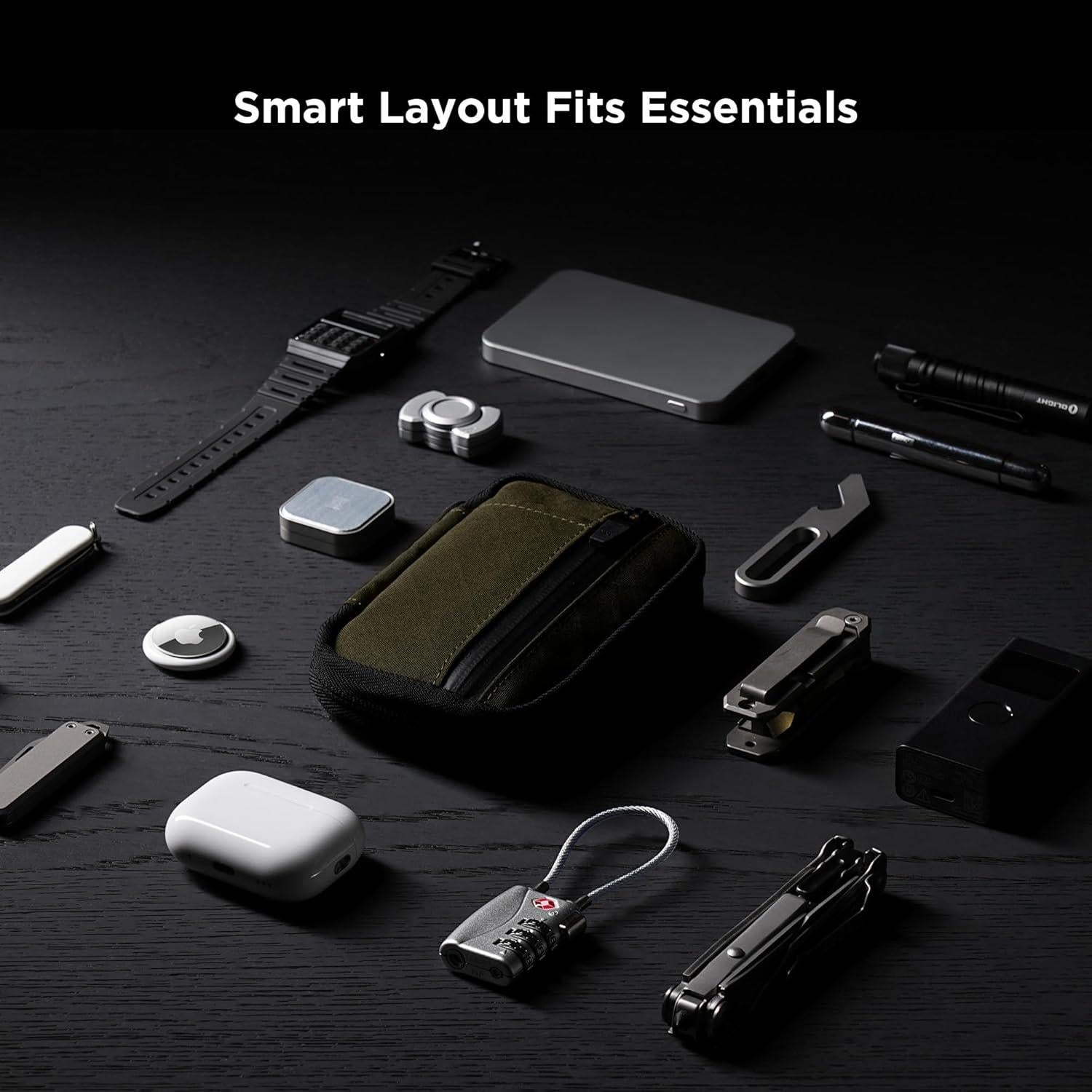 ALPAKA HUB Pouch Pro Verde Militar - Organizador EDC Compacto