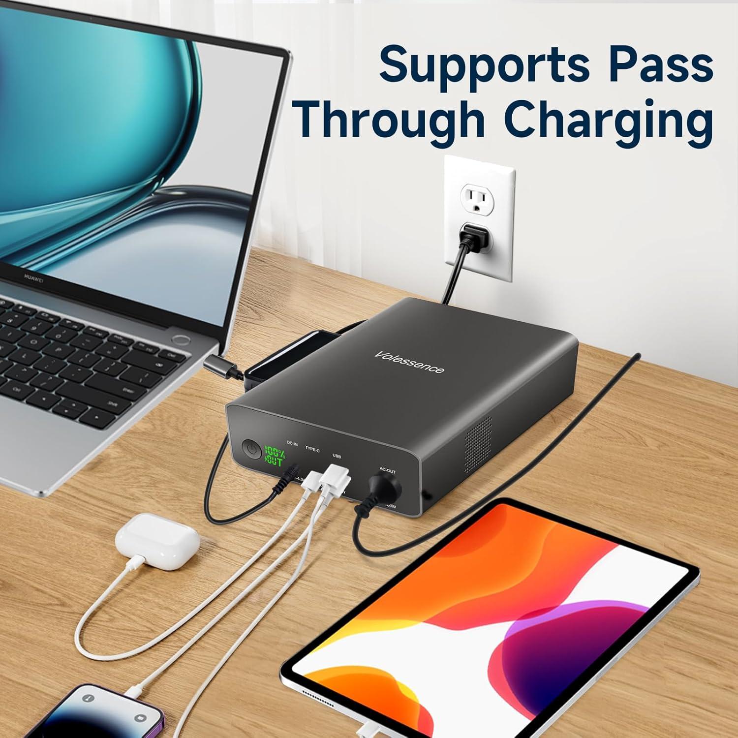 Banco de Energía Portátil 80000mAh NJF-K8 Carga Rápida 130W