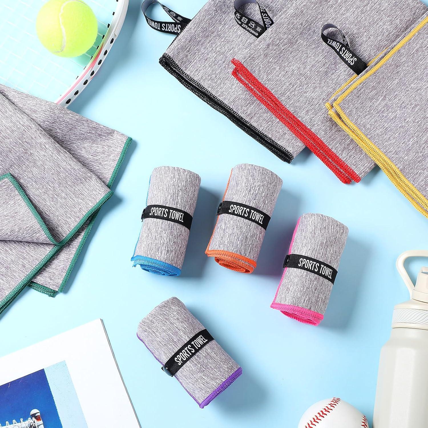 Toallas de Microfibra Peryiter 8 Piezas 76x40 cm Secado Rápido