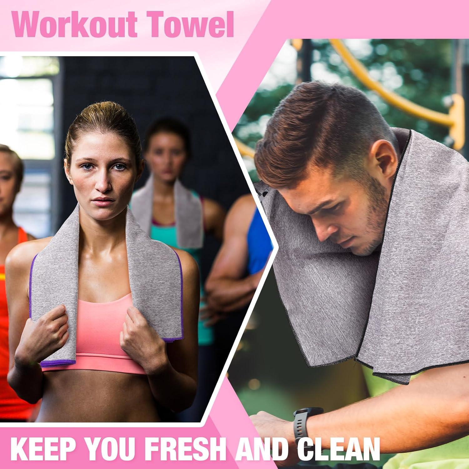 Toallas de Microfibra Peryiter 8 Piezas 76x40 cm Secado Rápido