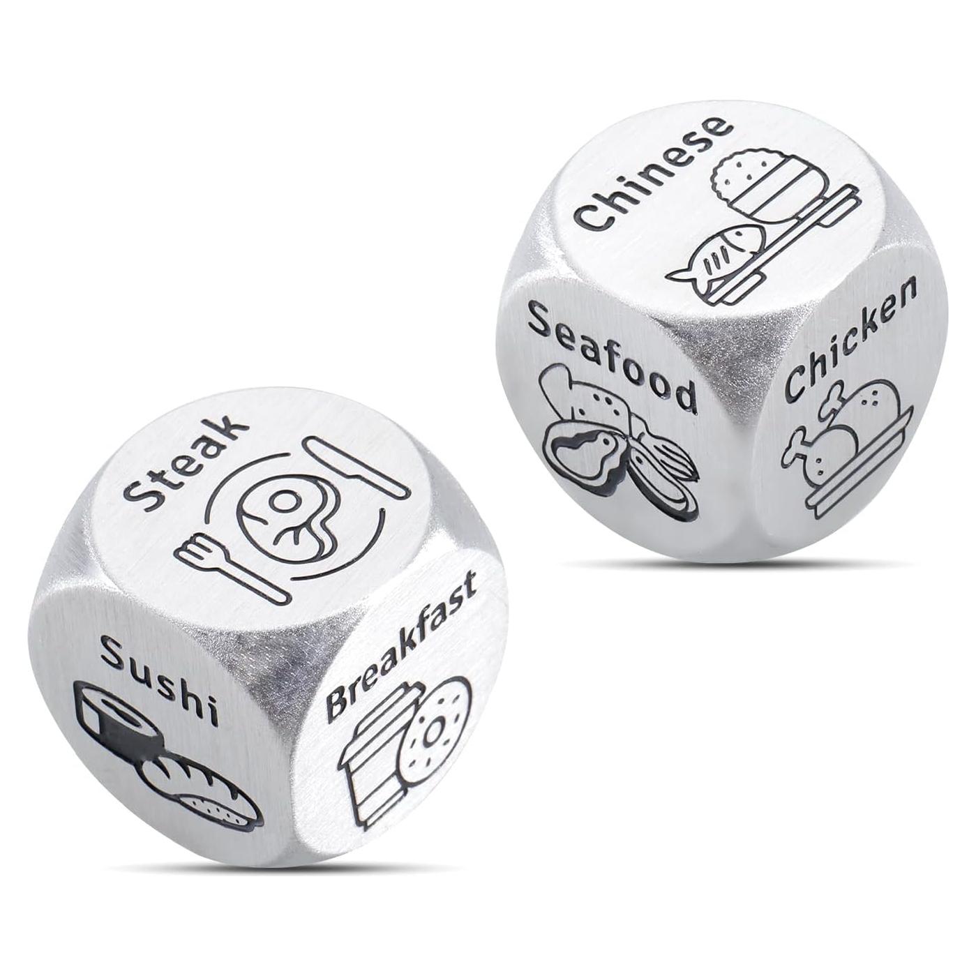 Dados de Decisión de Comida Fleure Esme para Parejas