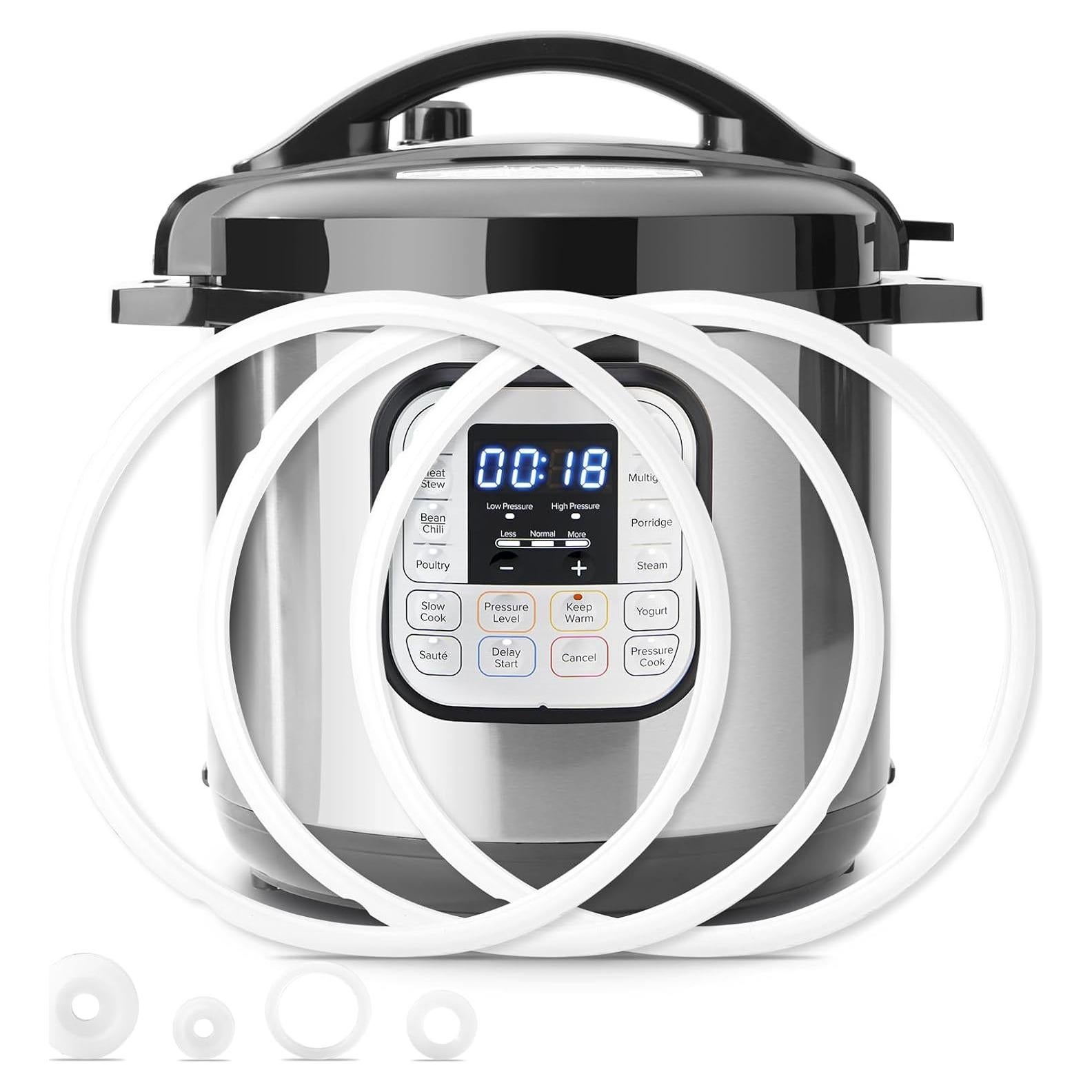 Anillo de Sellado de Silicona 8qt InstaPot - Paquete de 3