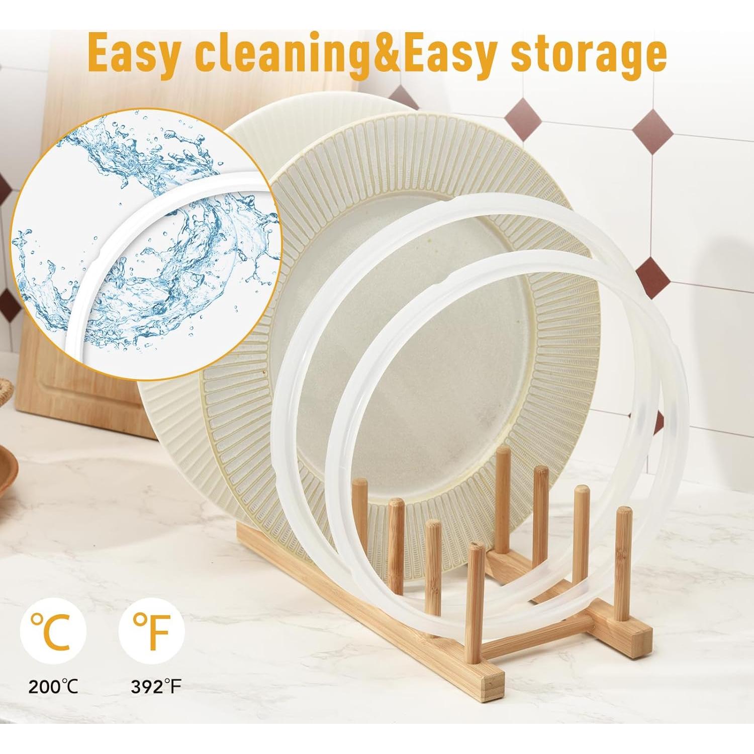 Anillo de Sellado de Silicona 8qt InstaPot - Paquete de 3