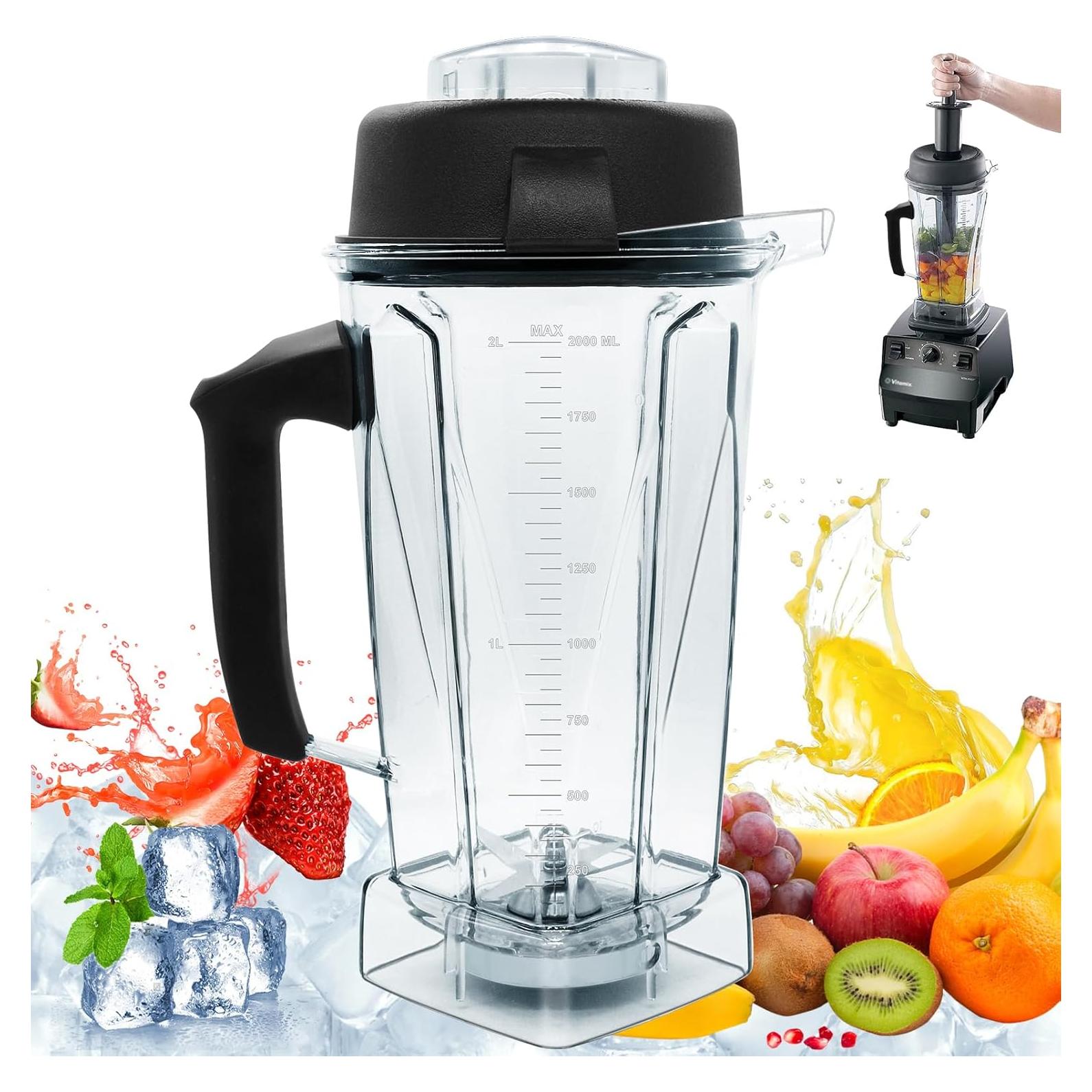 Jarra de Licuadora Vitamix 64oz con Tamper - Modelo 5200/5300