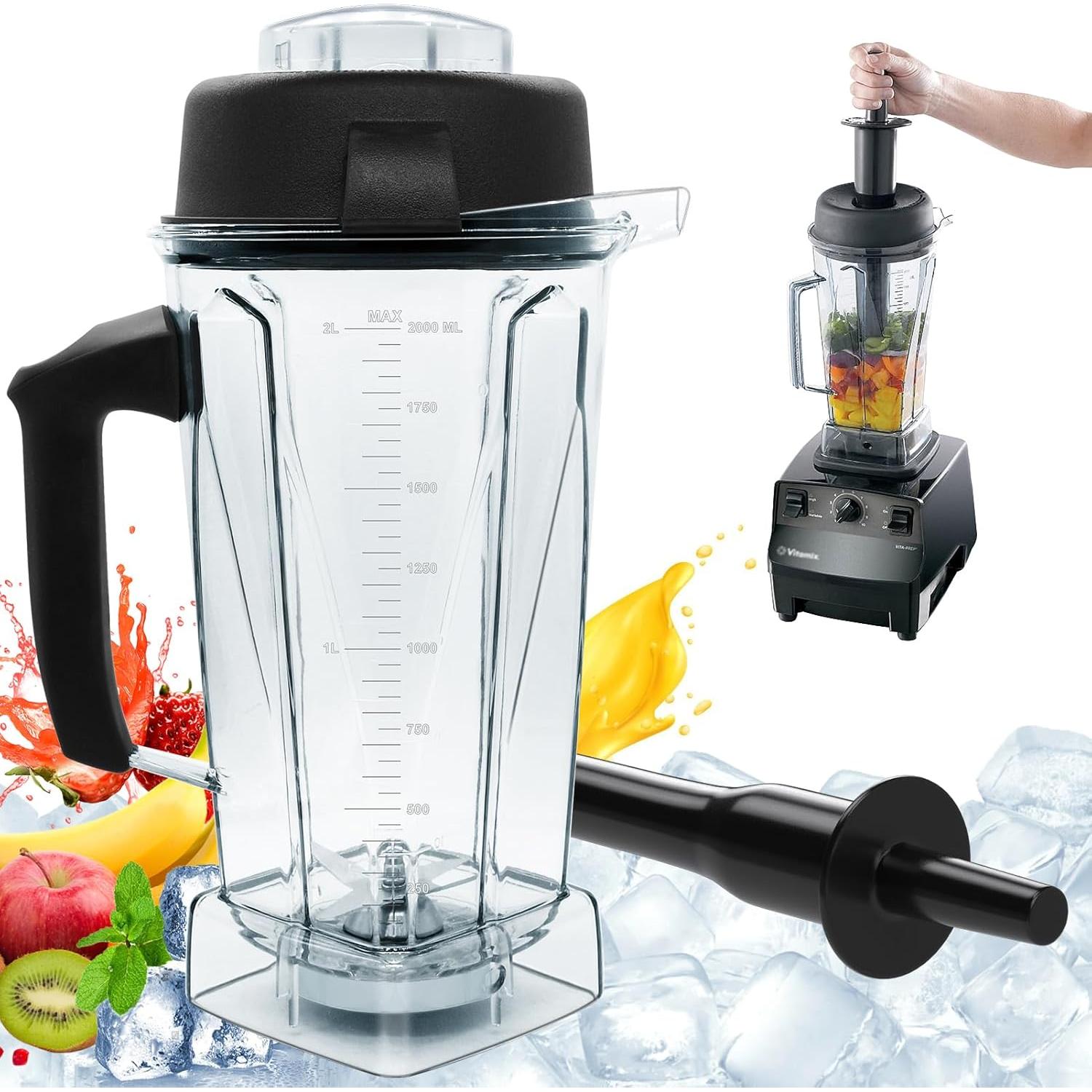 Jarra de Licuadora Vitamix 64oz con Tamper - Modelo 5200/5300