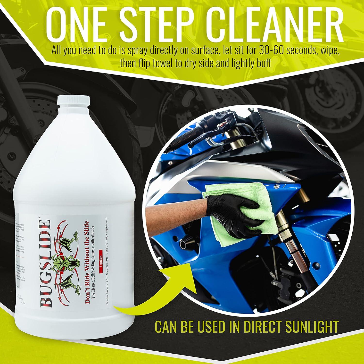 Limpiador Todo en Uno BugSlide 1 Galón - Sin Rayas y Libre de Cera