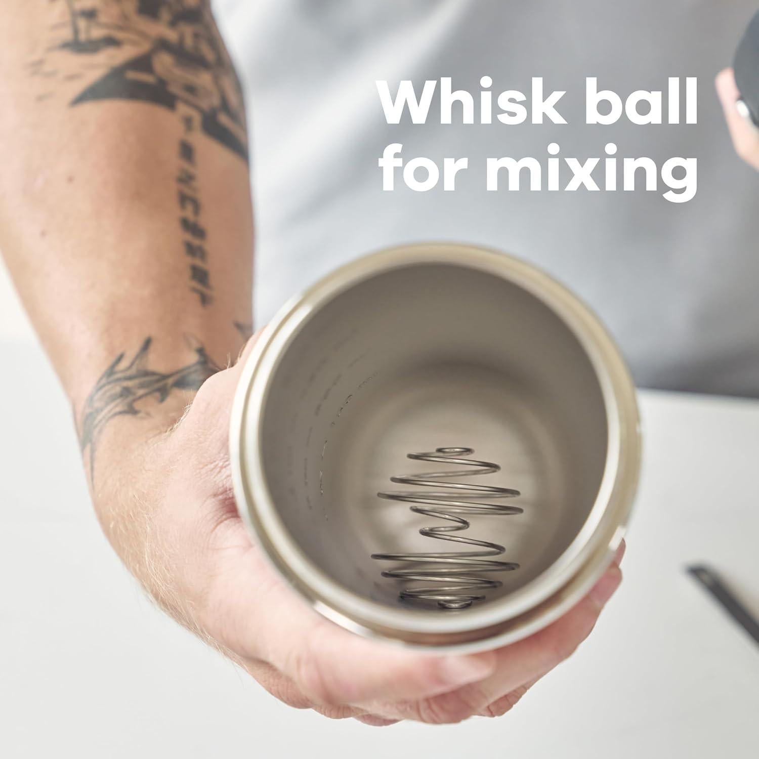 Botella Mezcladora Hydro Flask 24 Oz Acero Inoxidable Verde Agave