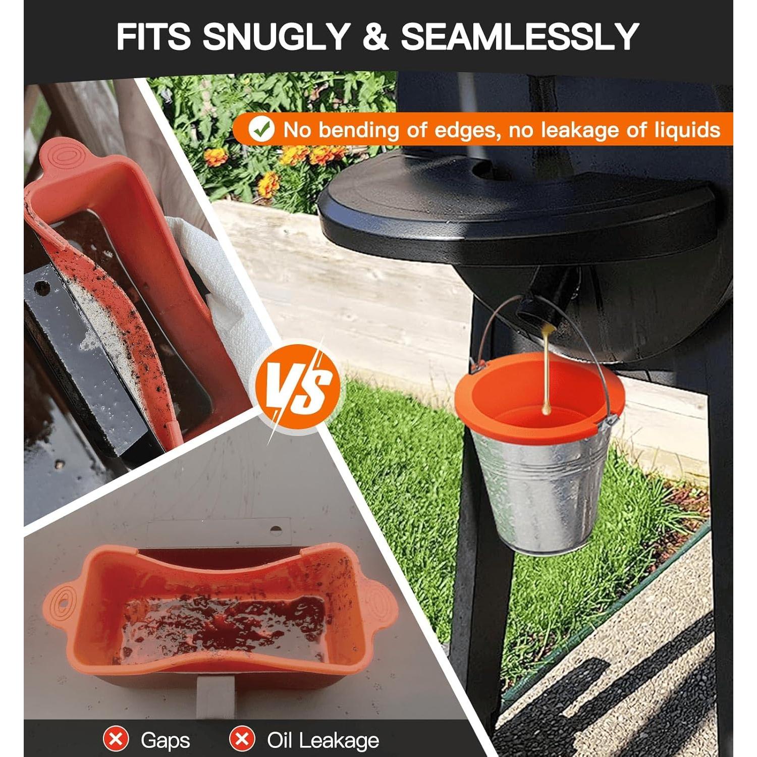 Forros de Silicona NUPICK para Cubos de Grasa - Paquete de 4