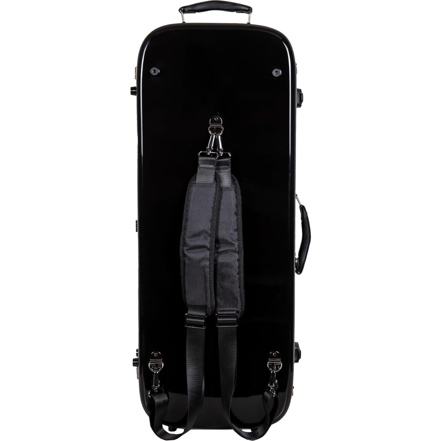 Estuche de Mandolina Crossrock CRF2020 - Fibra de Vidrio Negro