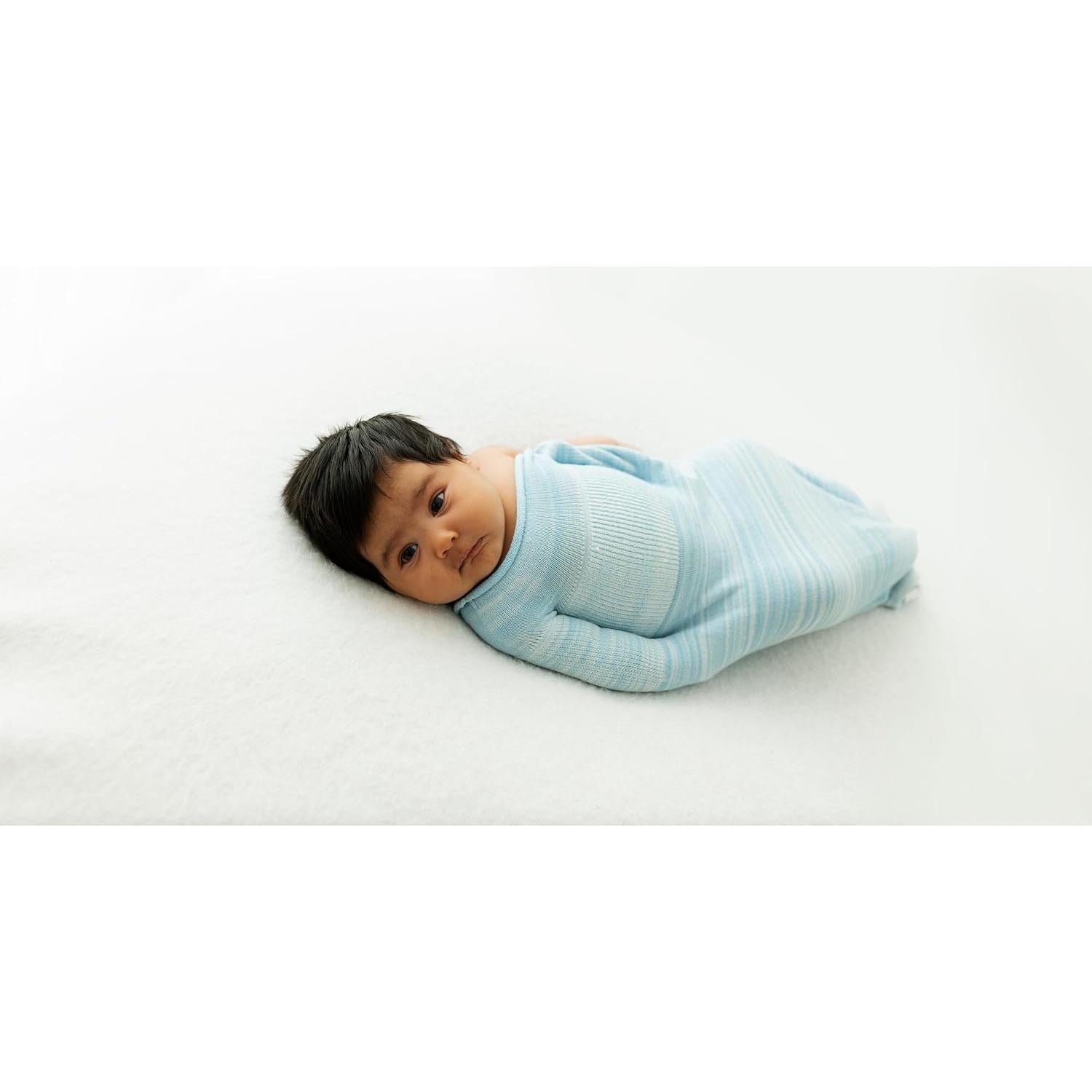 Saco de Sueño Swaddelini Azul para Bebés 2.7-5.4 kg