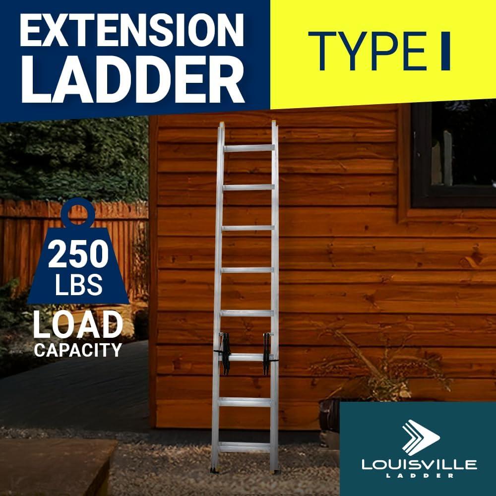 Escalera de extensión de aluminio Louisville 4.88m 250kg