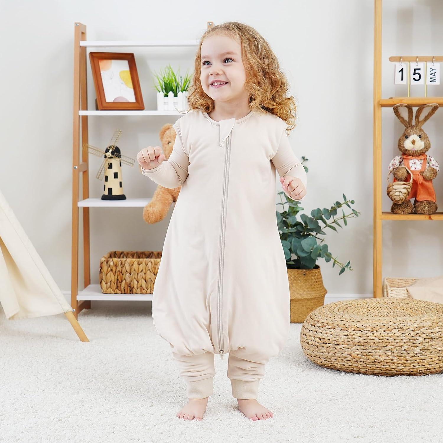 Saco de Dormir con Pies Littogoose 1.0 TOG Rosa 2T-3T