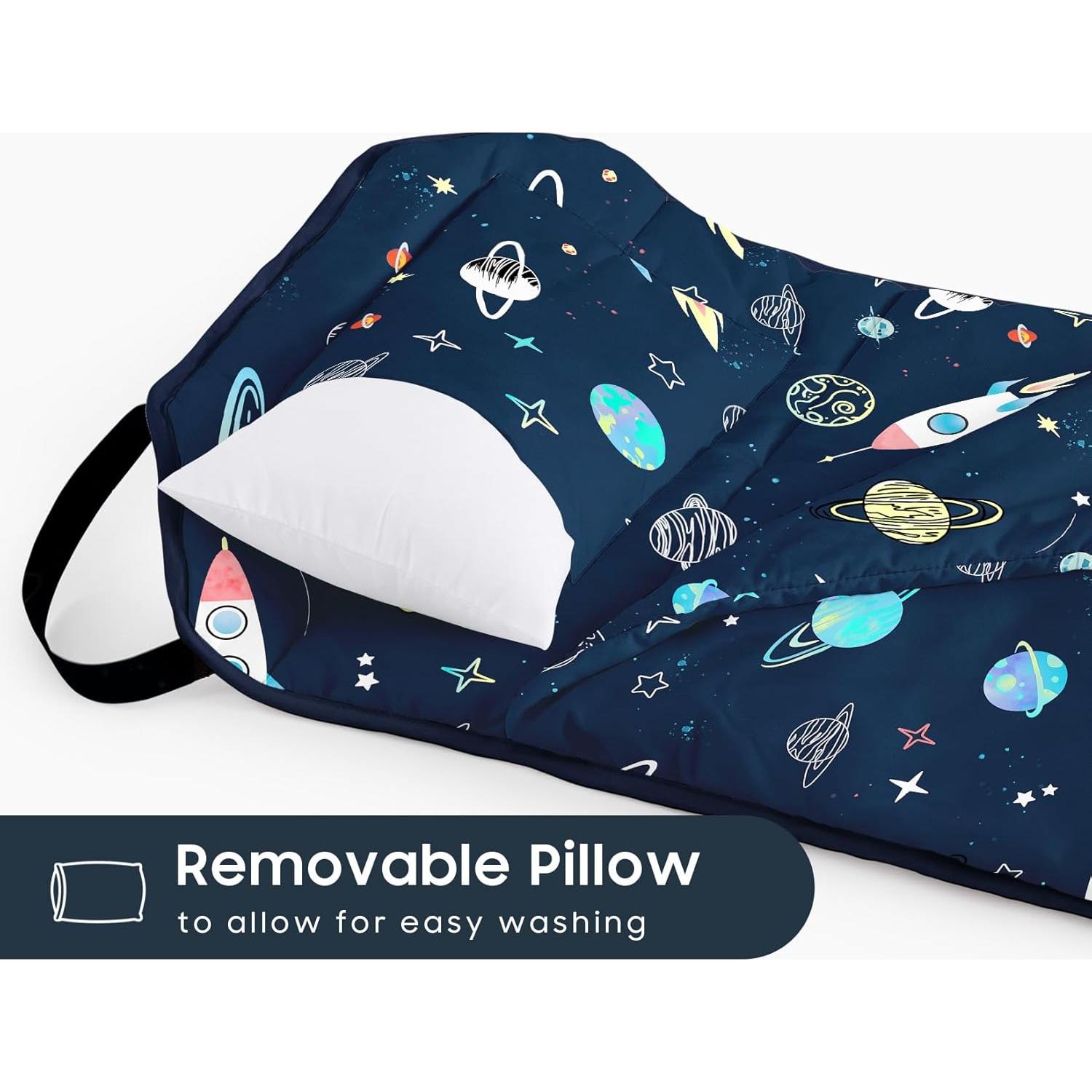 Esterilla de Siesta Despertar en Nube Azul Marino 132x56cm