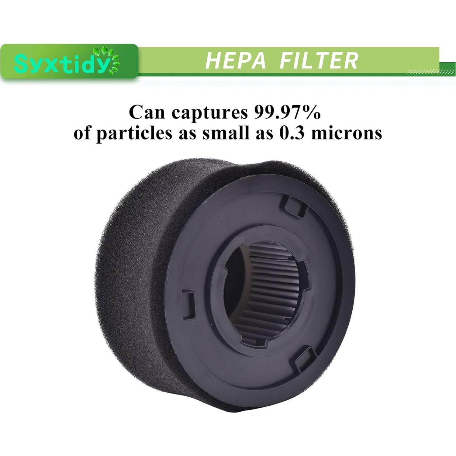 Filtro Reemplazo Syxtidy para Aspiradora Bissell 203-7913 - 2 Paquete