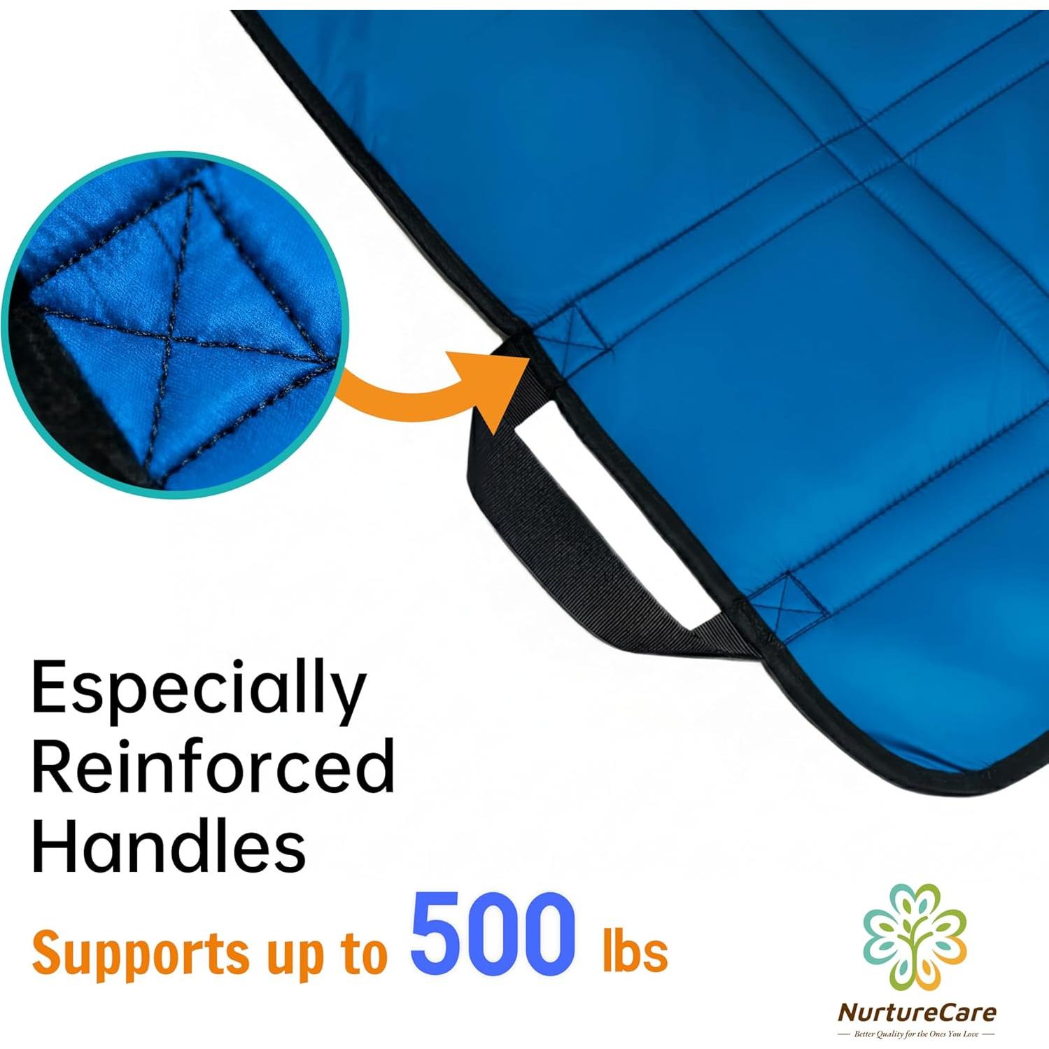 Almohadilla de Cama NurtureCare 120x100cm Impermeable 3 Capas