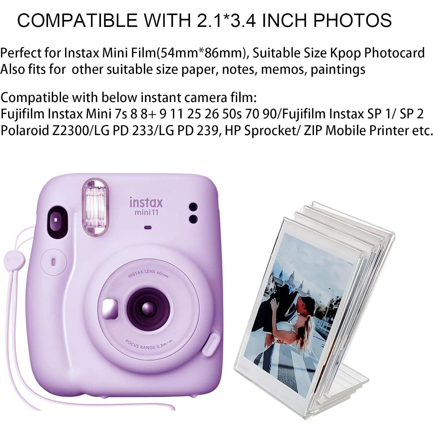 Marco de Foto Acrílico LAGIPA 5 Pcs 8.6x5.3 cm Transparente