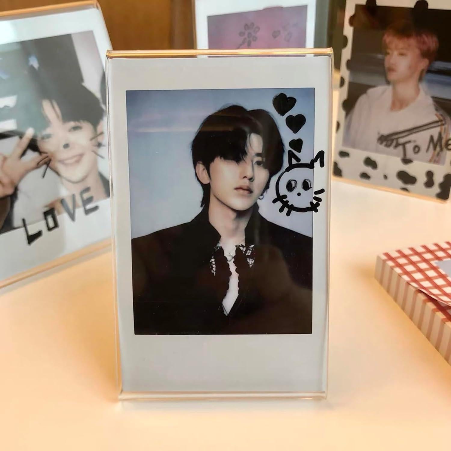 Marco de Foto Acrílico LAGIPA 5 Pcs 8.6x5.3 cm Transparente