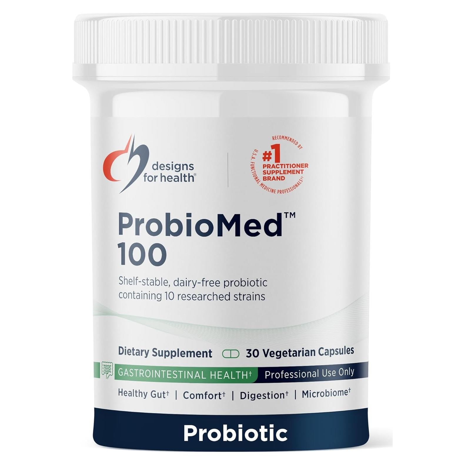 ProbioMed 100 - Probioticos Digestivos 30 Cápsulas - Salud Intestinal
