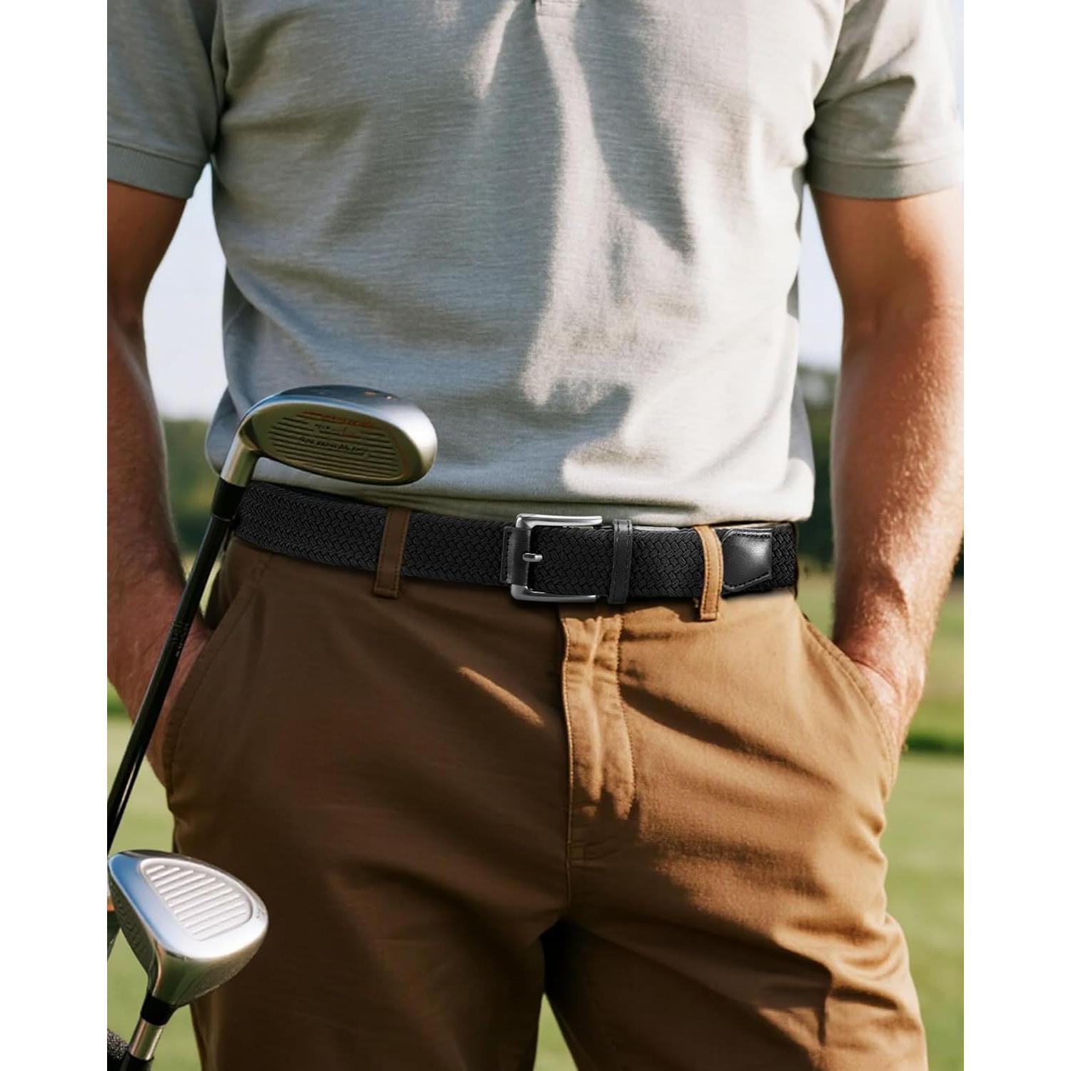 Cinturón Elástico CHAOREN para Hombres 35mm Ajustable