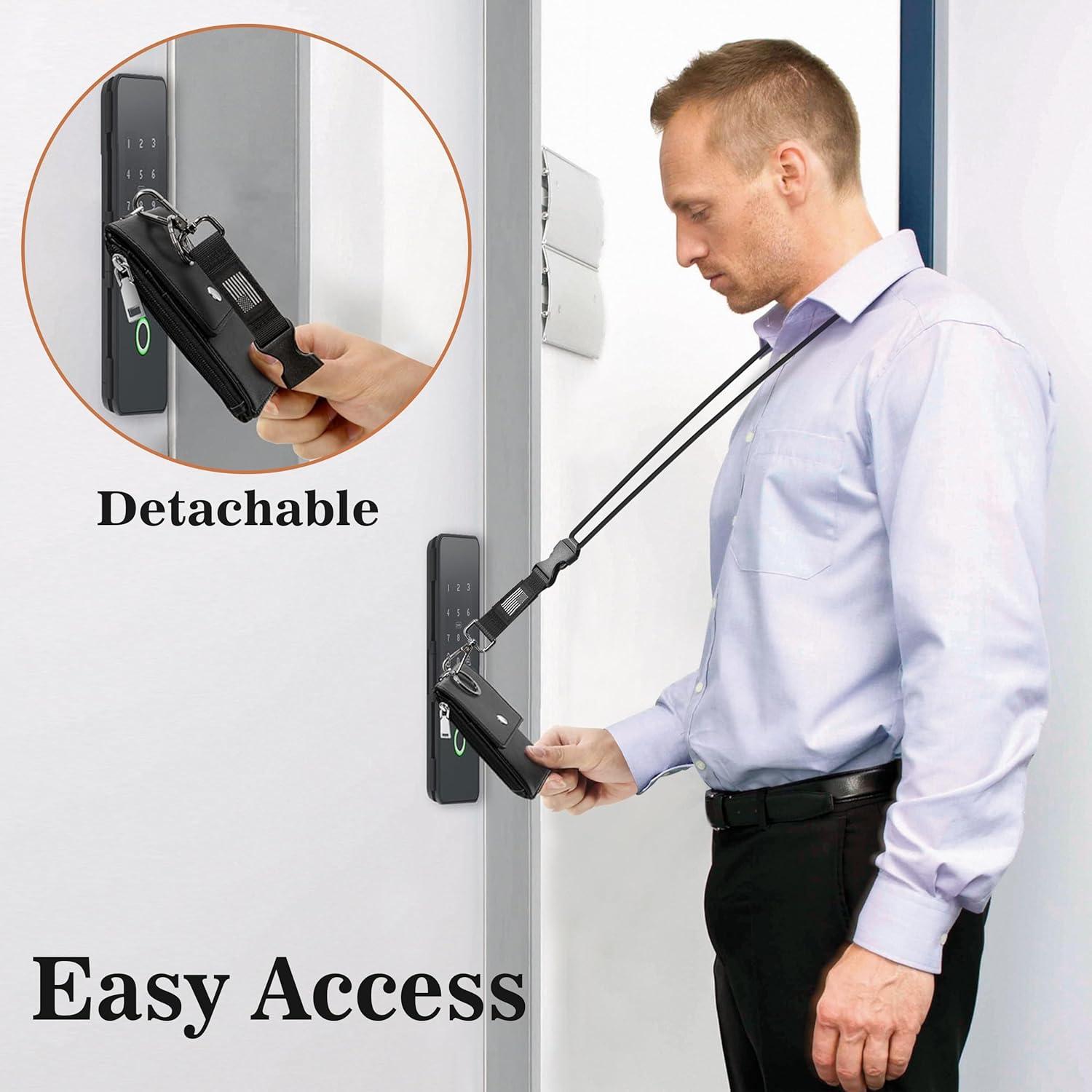 Soporte de Insignia ELV con Cordón Ajustable y 5 Tarjetas