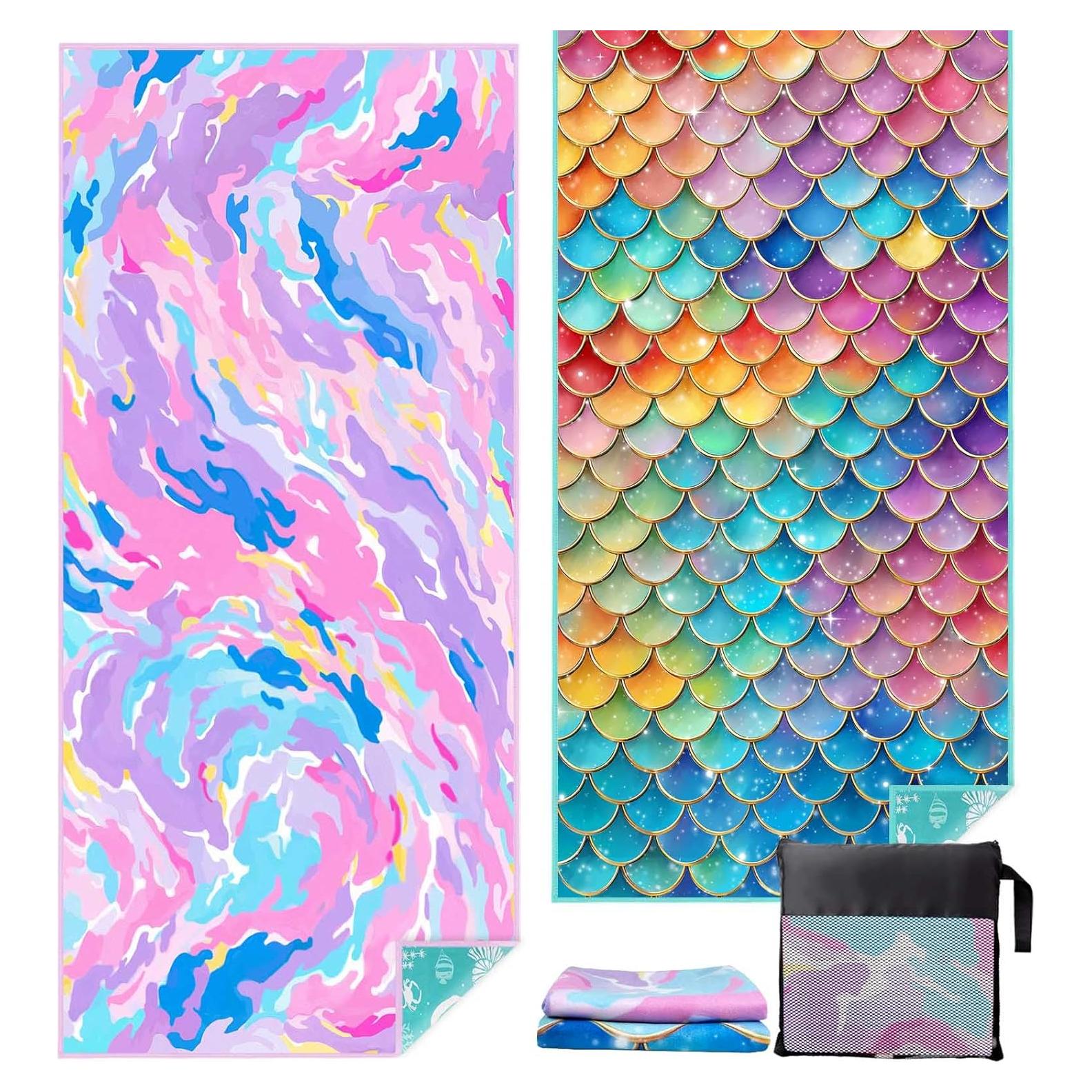 Juego de Toallas de Playa Vimorco 2 Piezas Secado Rápido 183x79cm