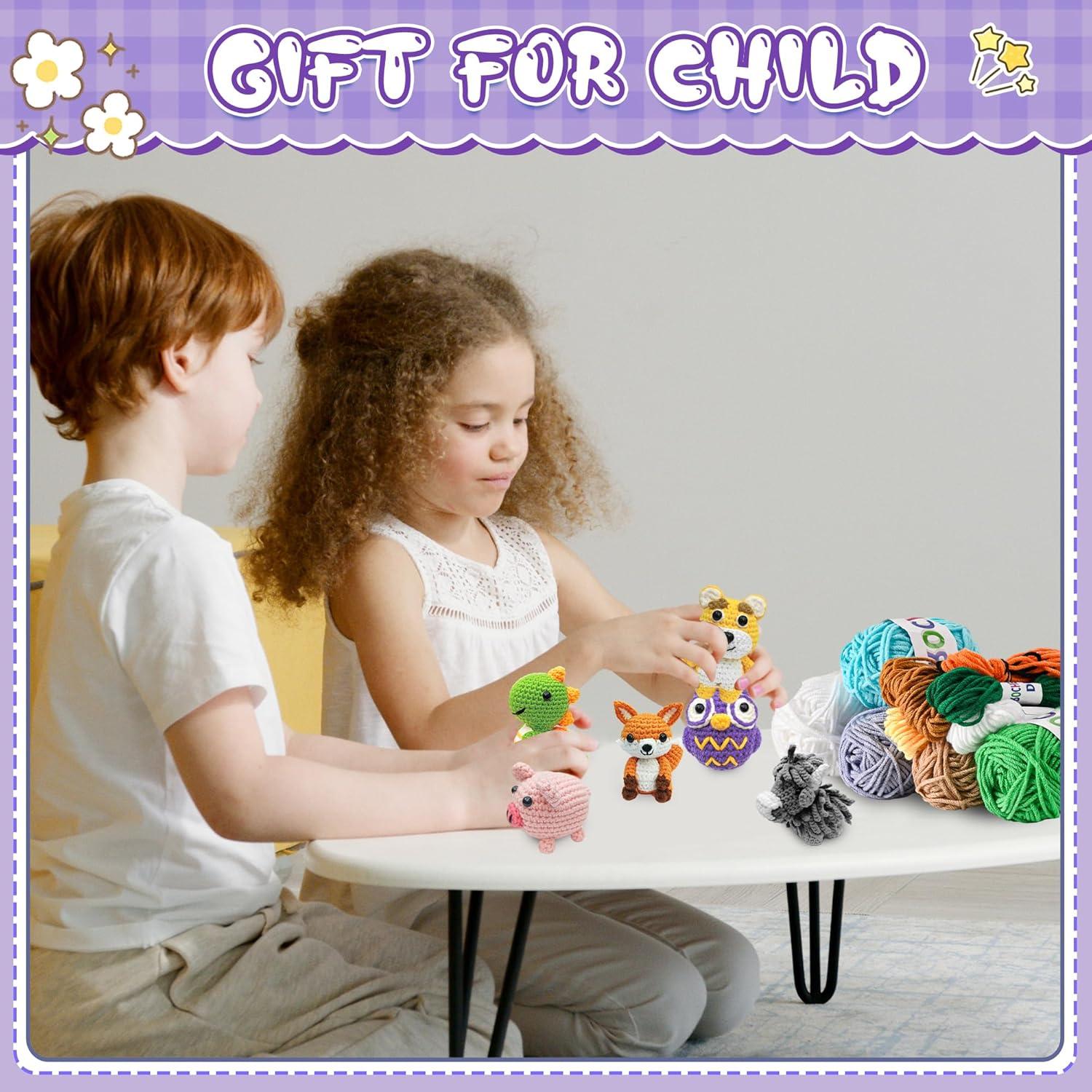 Kit de Crochet 6 Piezas VICTORIA ANNA para Principiantes