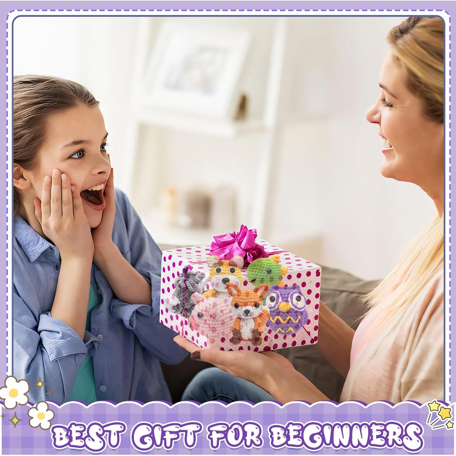 Kit de Crochet 6 Piezas VICTORIA ANNA para Principiantes