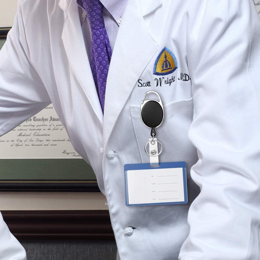 Portatarjetas Retráctil MoeverEX Negro 10 Piezas 69 cm