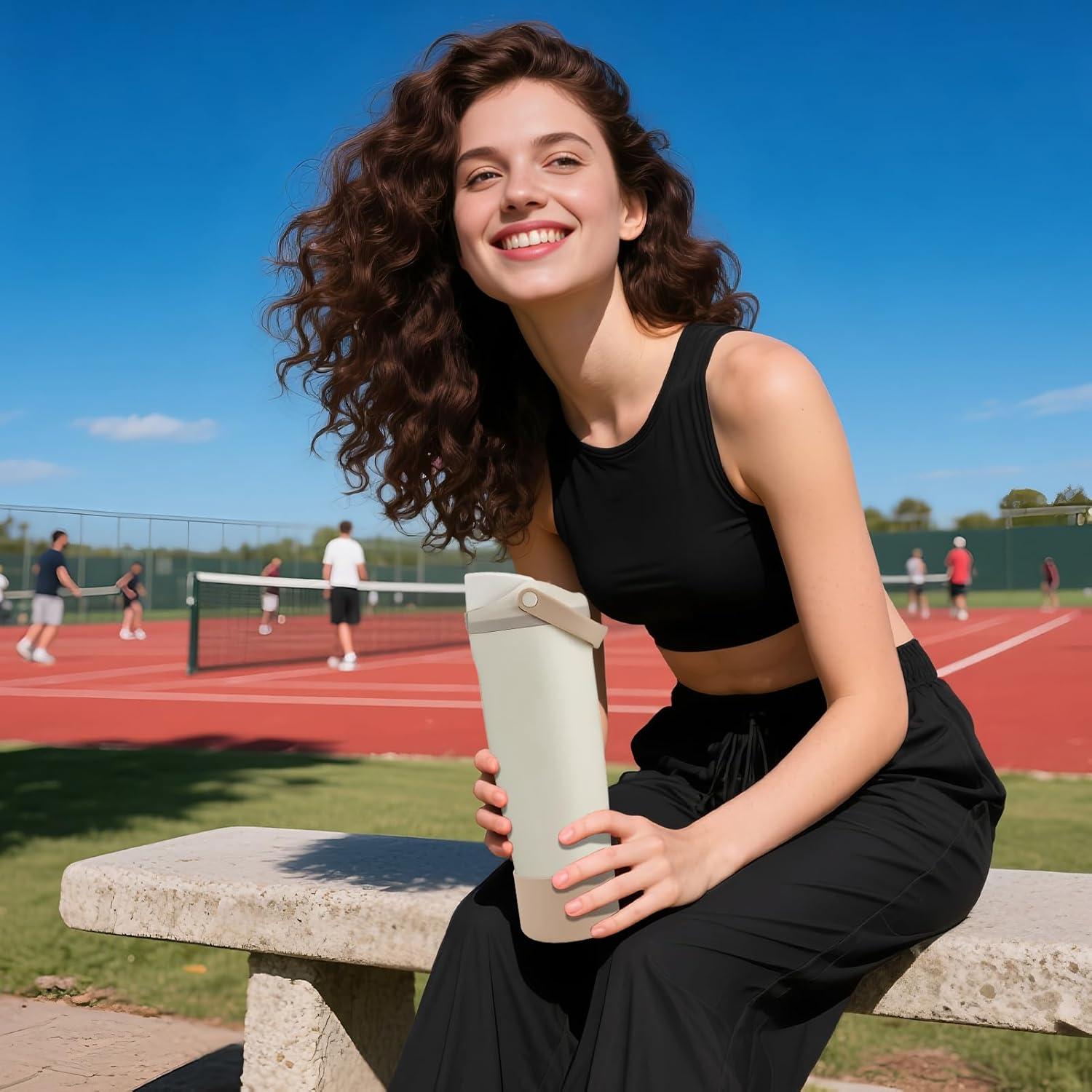 Funda de Silicona BKBY para Botellas Owala 30oz y 40oz - 2 Piezas