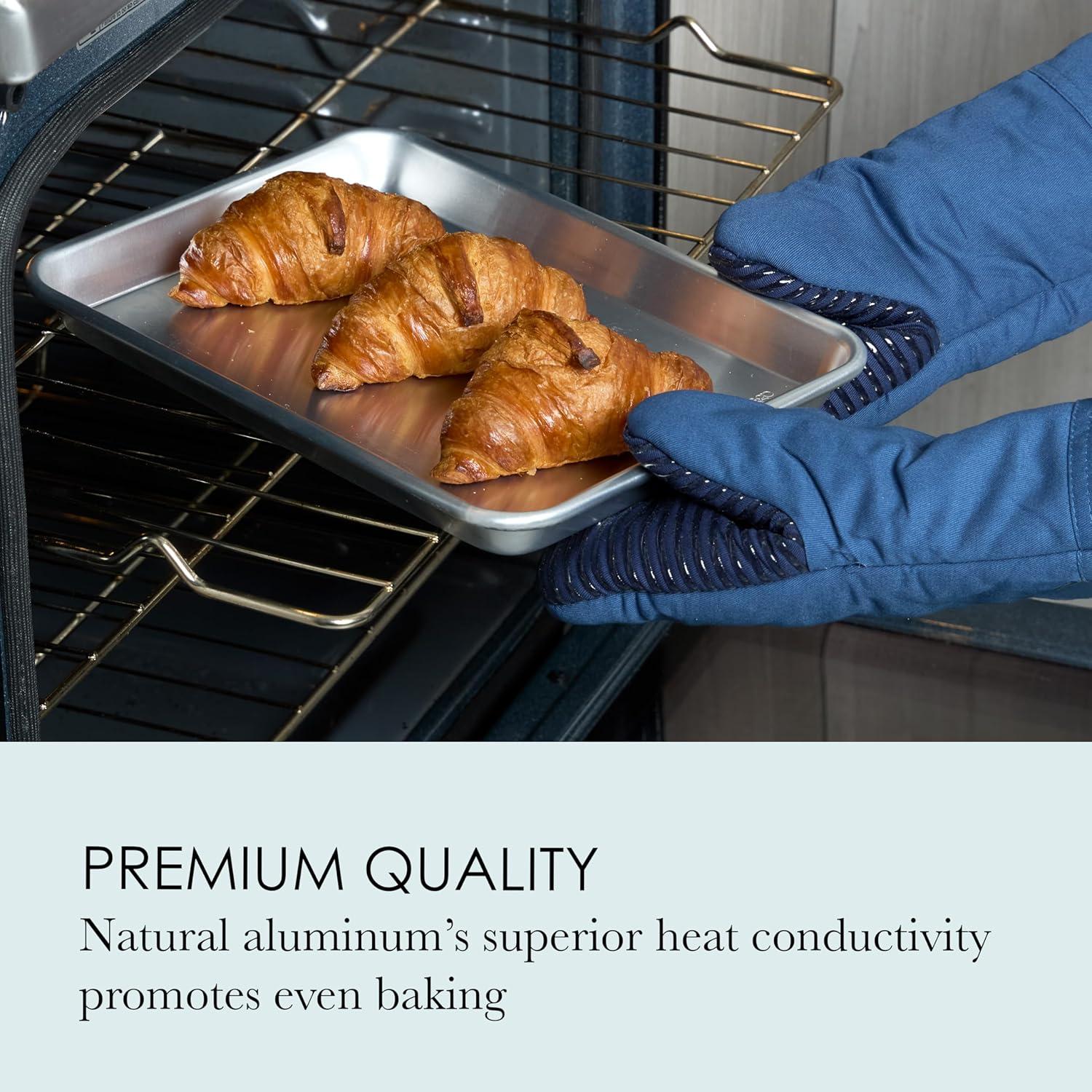 Bandeja para Hornear Chicago Metallic 33.5x25 cm Aluminio Reciclado