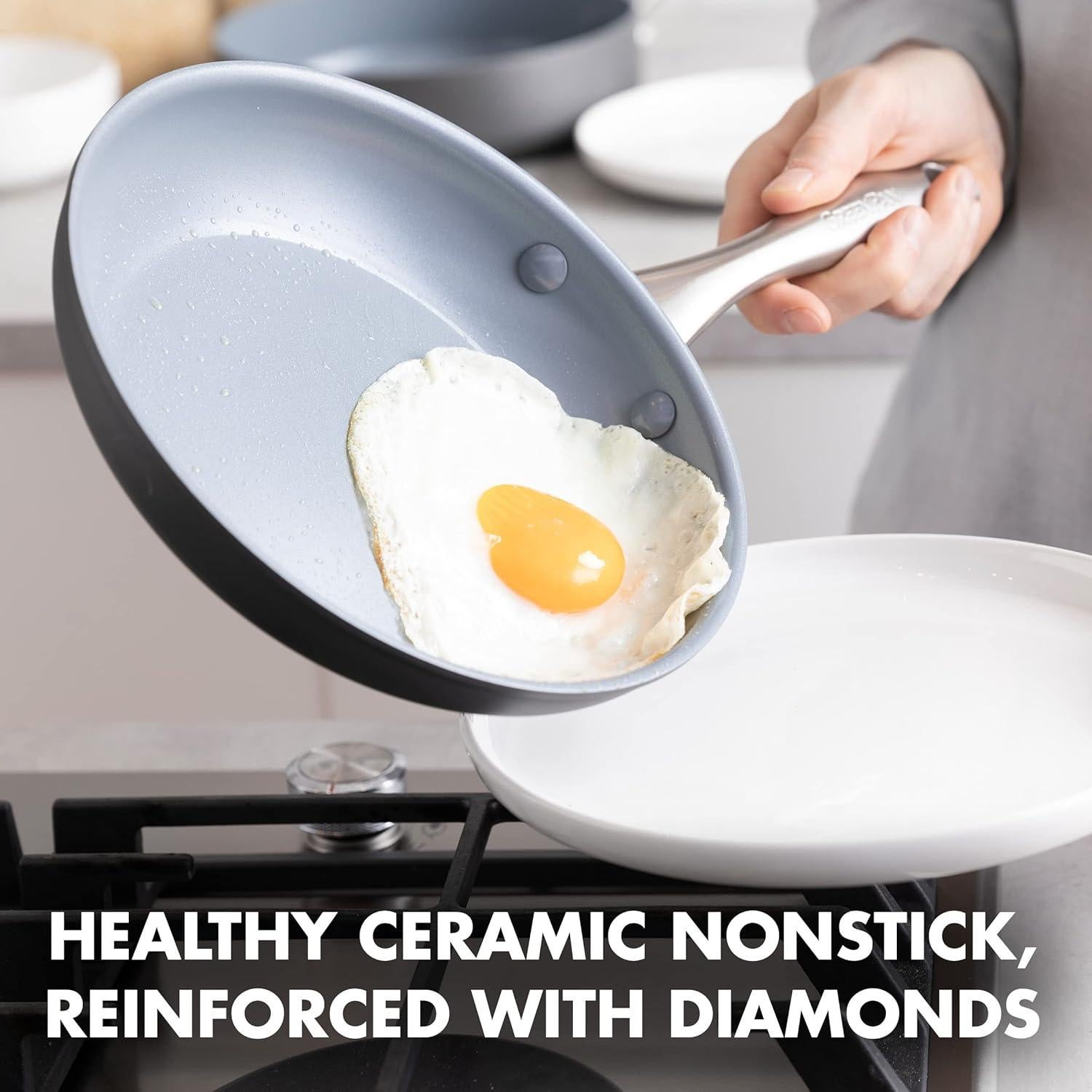 Sartén Antiadherente GreenPan Lima 20 cm Cerámica Saludable