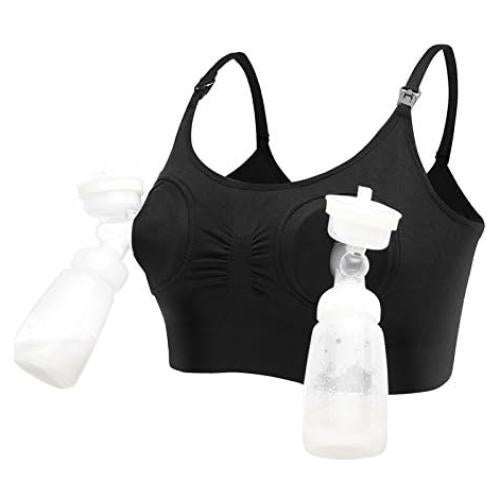 Sostenedor de Maternidad MummyVerse Negro Ajustable para Lactancia