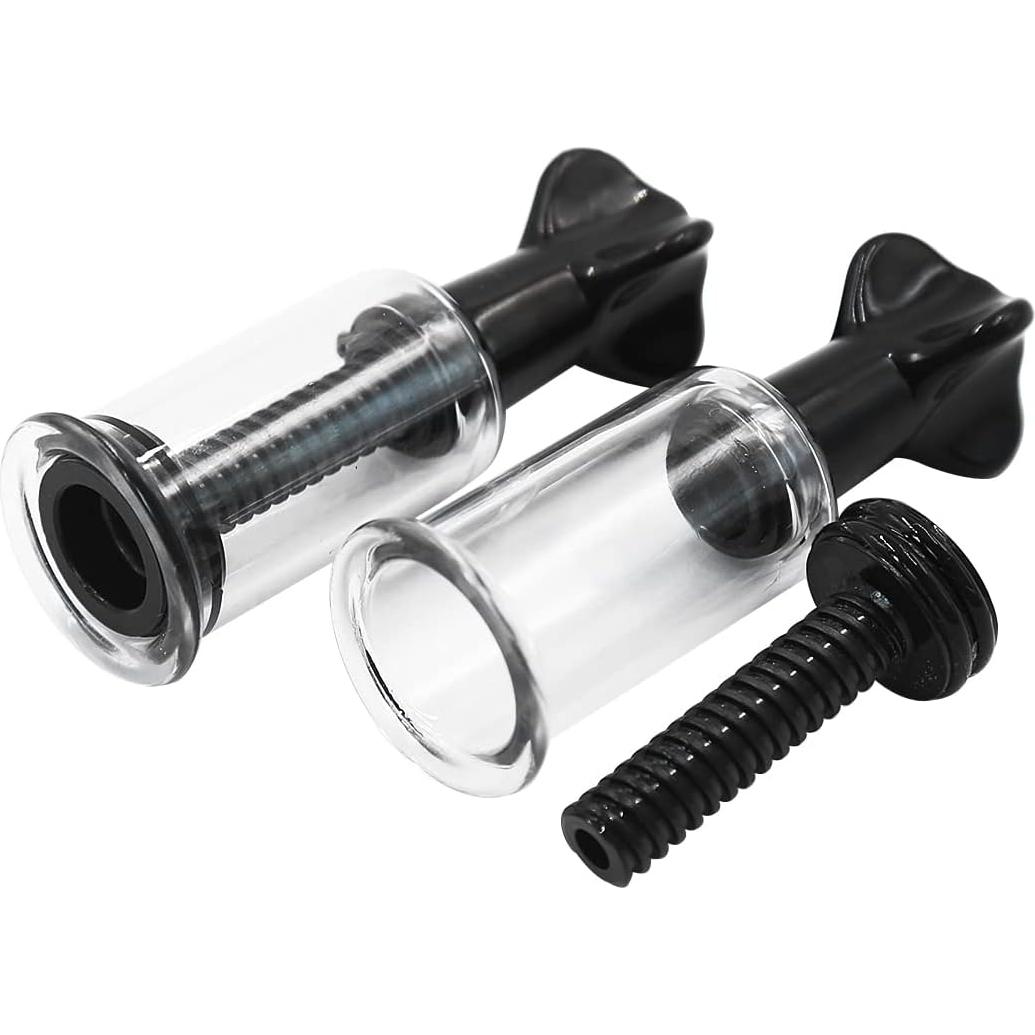 Extractor de Pezones Manual Bluebay 2pcs Negro S - Masajeador