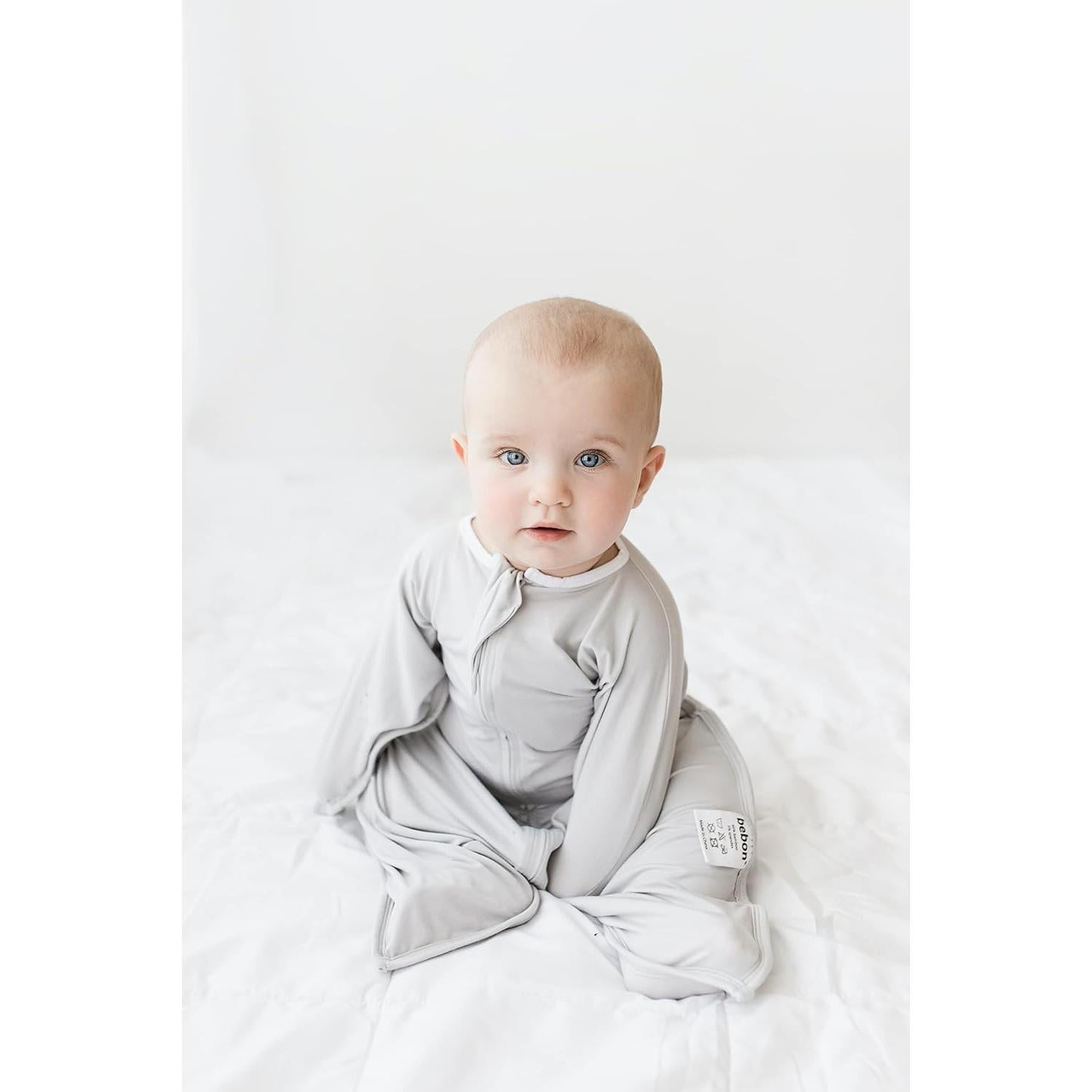 Manta Swaddle Bebé Bebon Butterfly - Gris Acogedor 4-8 Meses