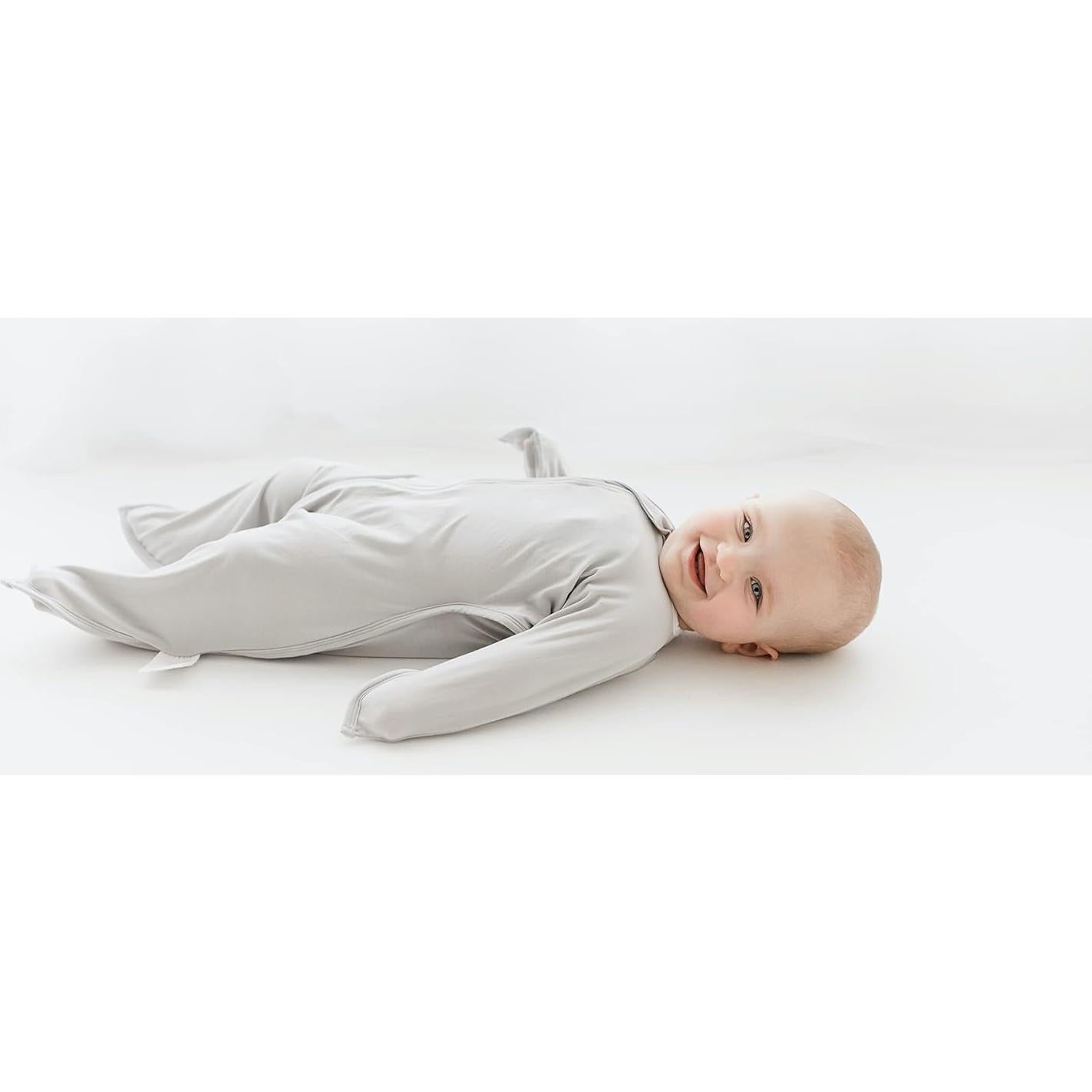 Manta Swaddle Bebé Bebon Butterfly - Gris Acogedor 4-8 Meses