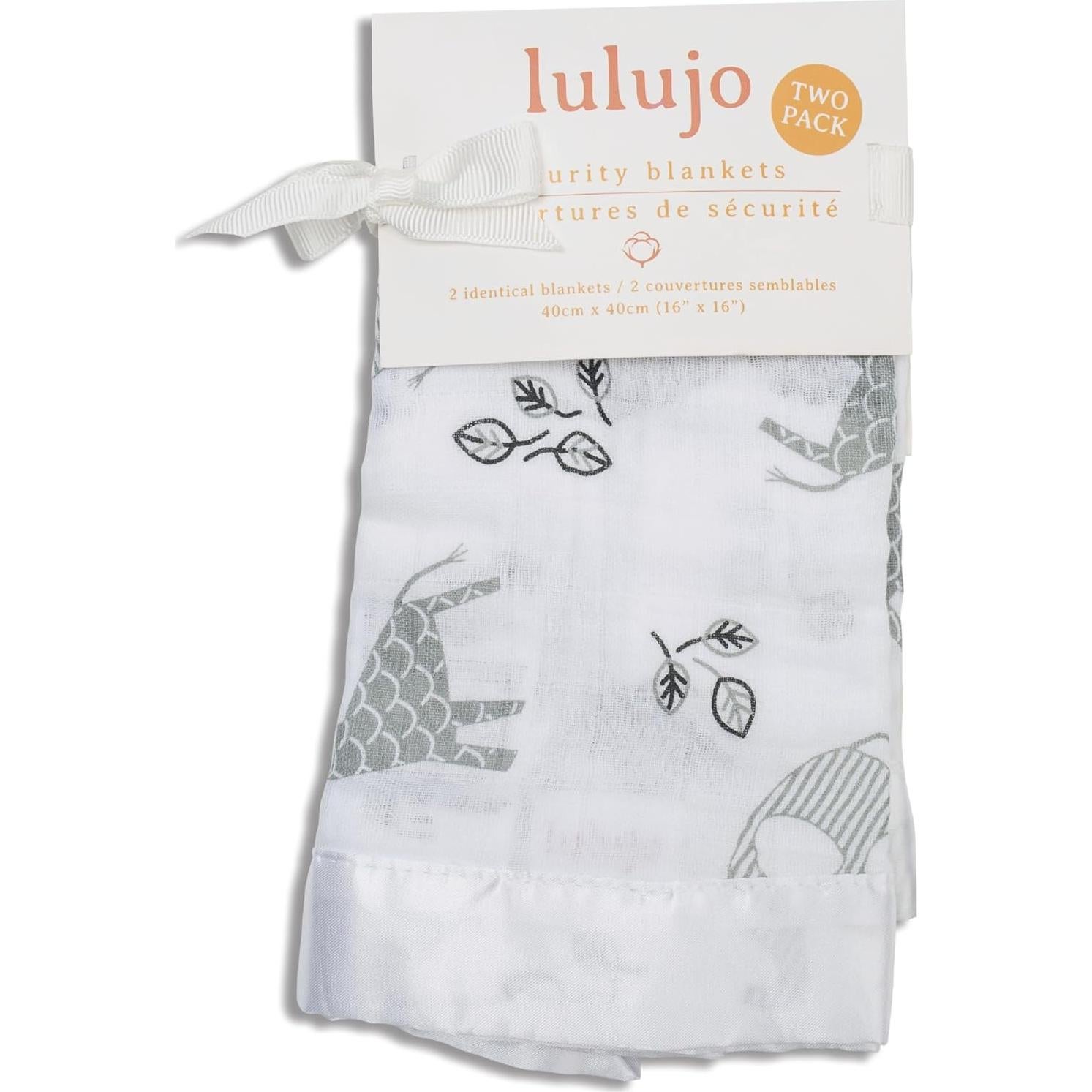 Manta de Muselina Lulujo 40x40 cm Algodón Suave Afrique