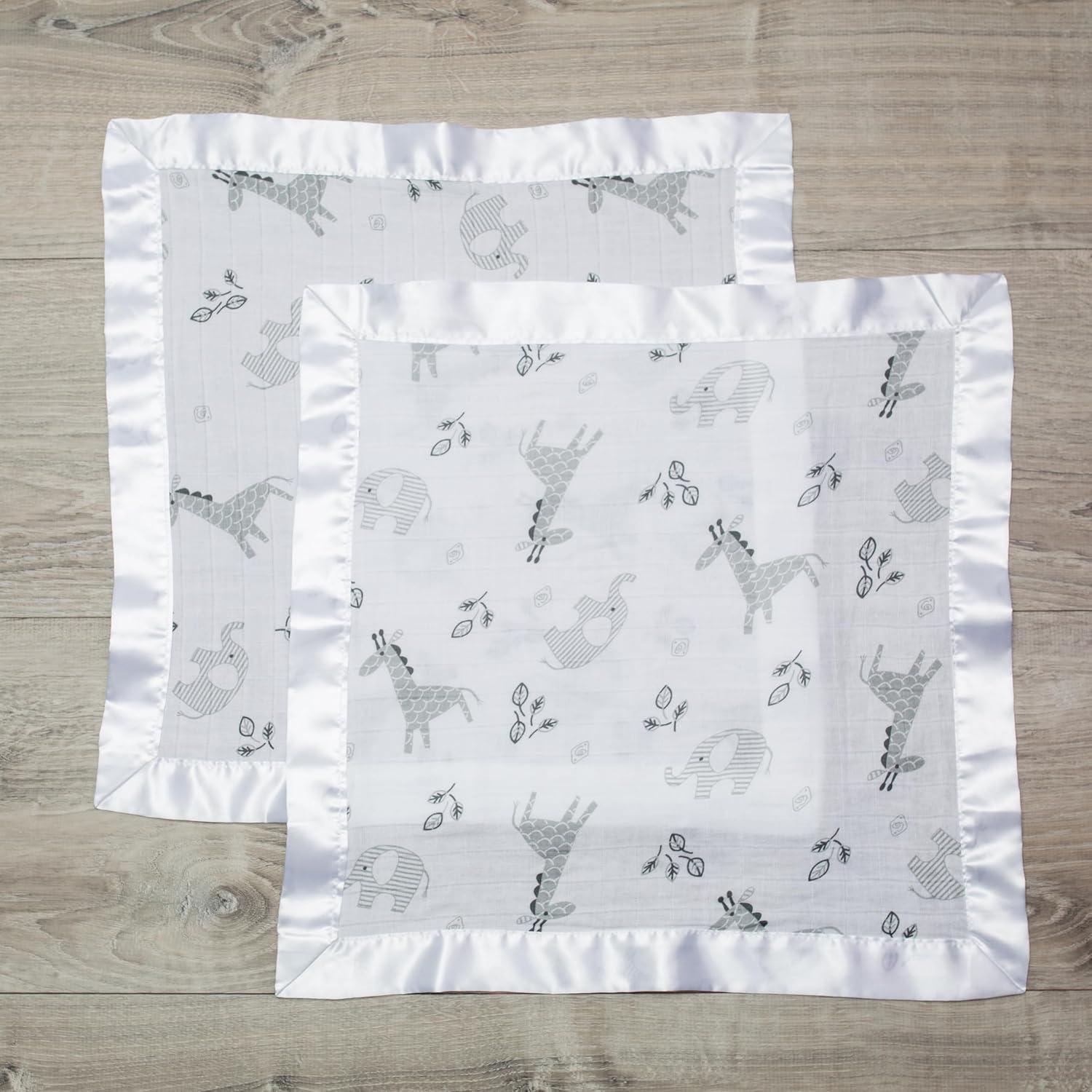 Manta de Muselina Lulujo 40x40 cm Algodón Suave Afrique