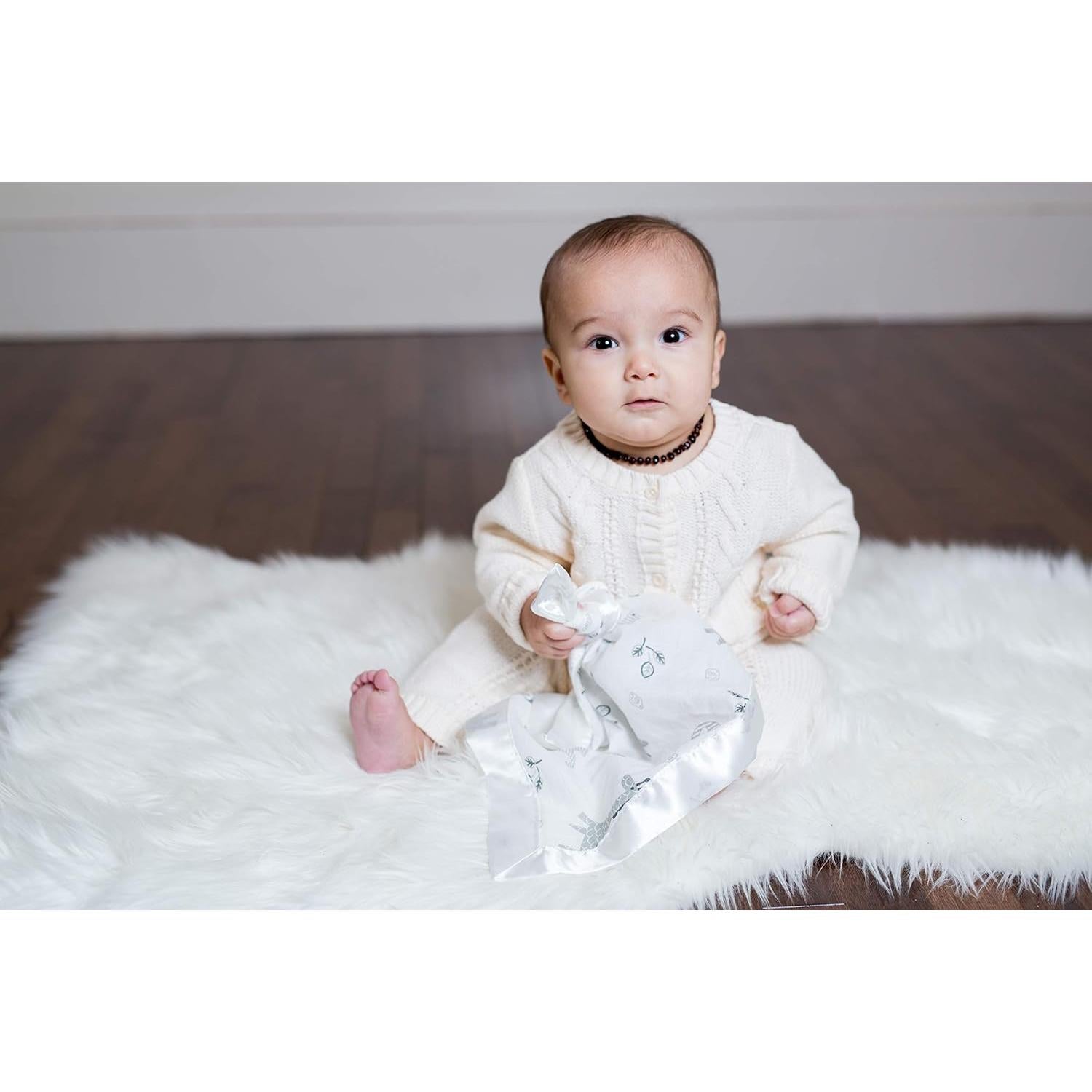 Manta de Muselina Lulujo 40x40 cm Algodón Suave Afrique