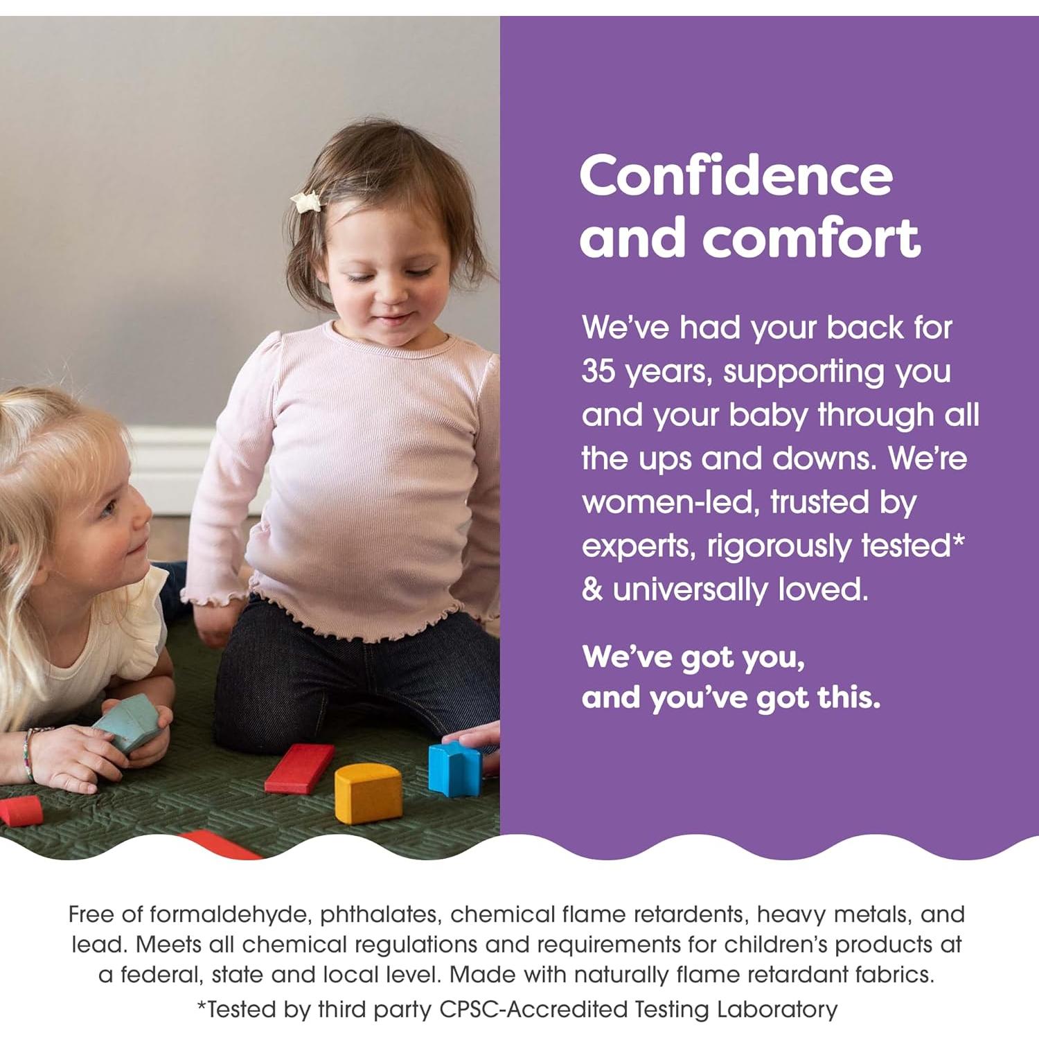 Alfombra de Juego Boppy Laberinto Musgo - Plegable y Antideslizante